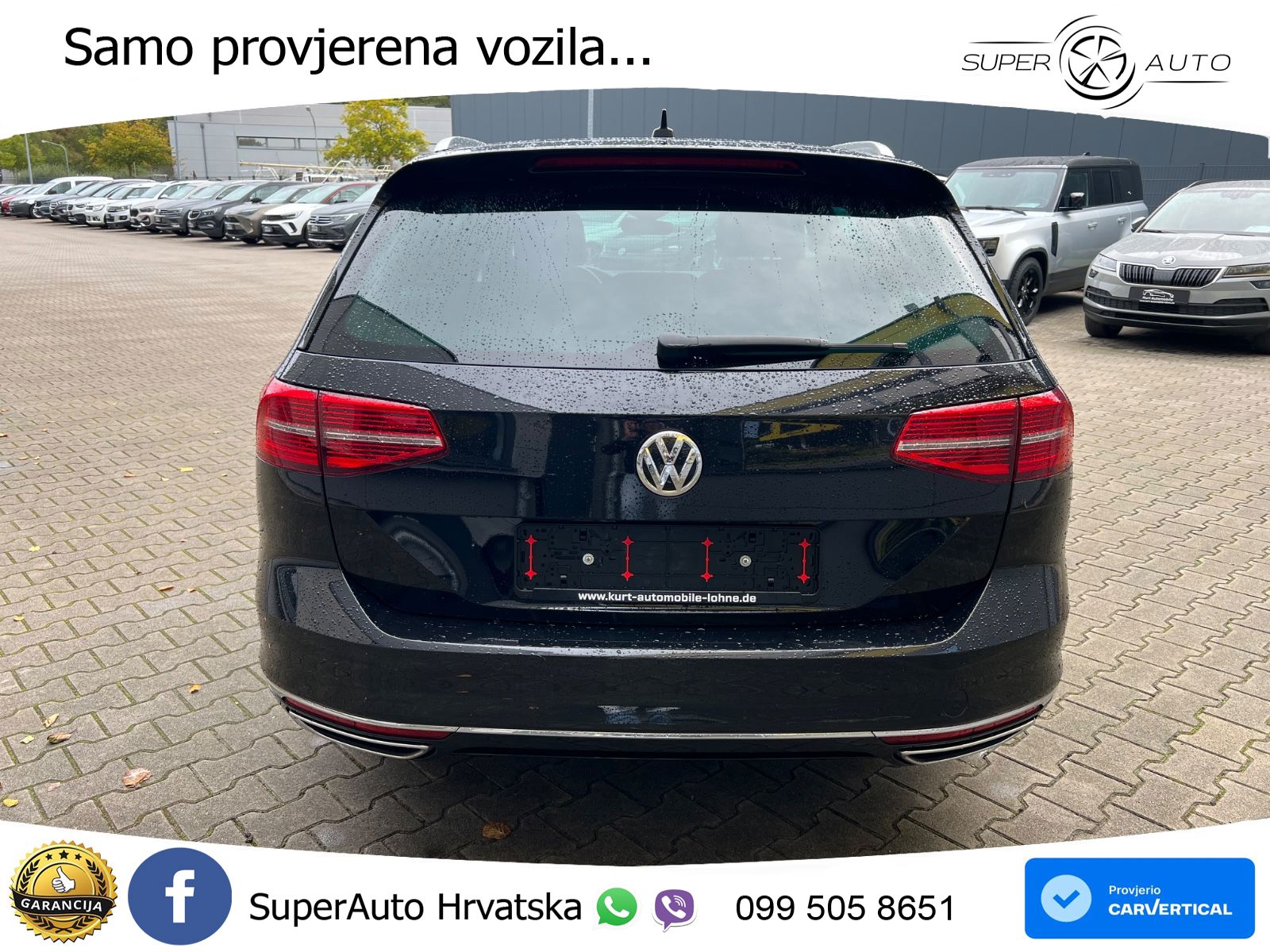 Volkswagen Passat Variant 2.0 TDI (190 KS) DSG R-Line LED+GR SJED+ACC