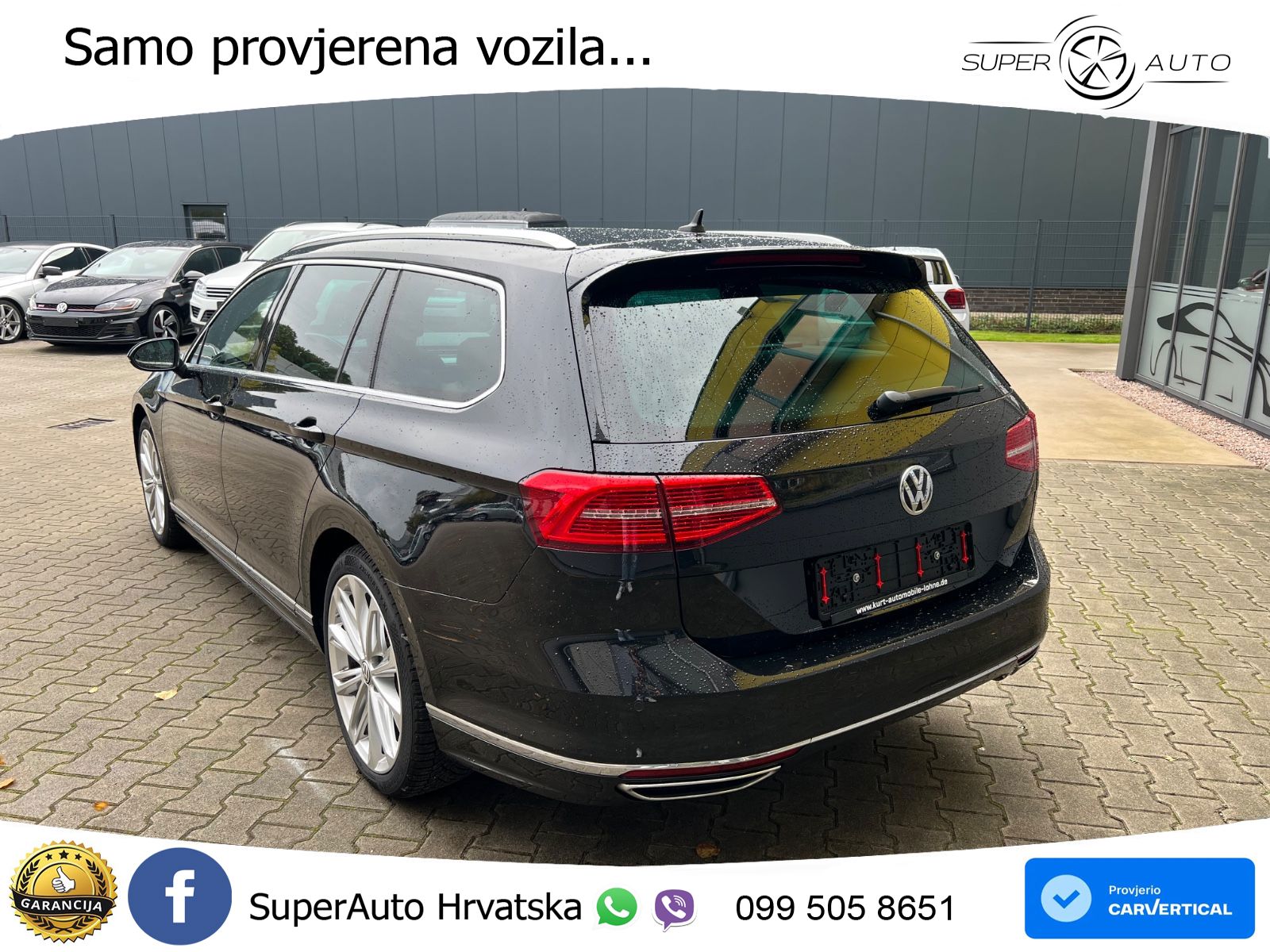 Volkswagen Passat Variant 2.0 TDI (190 KS) DSG R-Line LED+GR SJED+ACC