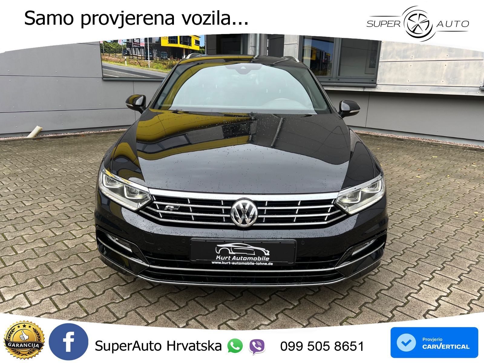 Volkswagen Passat Variant 2.0 TDI (190 KS) DSG R-Line LED+GR SJED+ACC