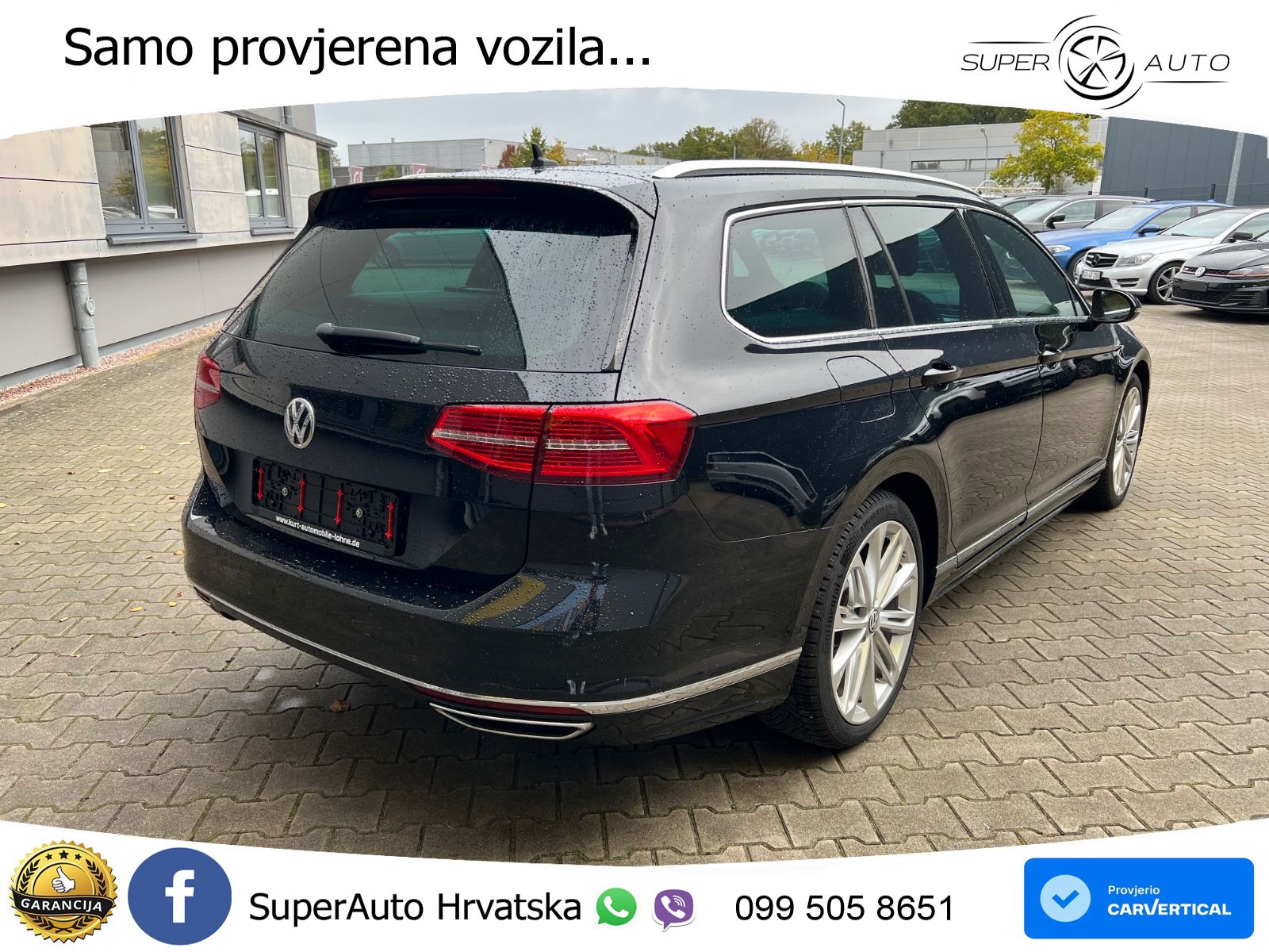 Volkswagen Passat Variant 2.0 TDI (190 KS) DSG R-Line LED+GR SJED+ACC