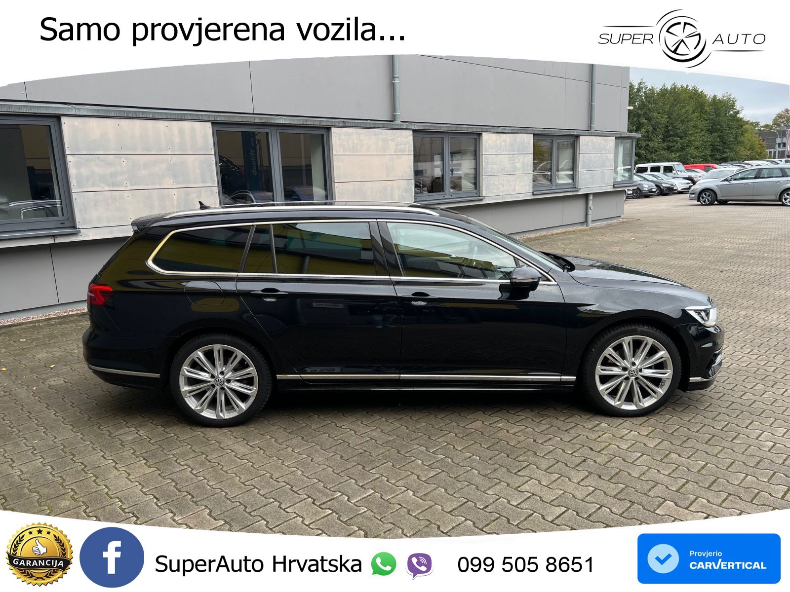 Volkswagen Passat Variant 2.0 TDI (190 KS) DSG R-Line LED+GR SJED+ACC