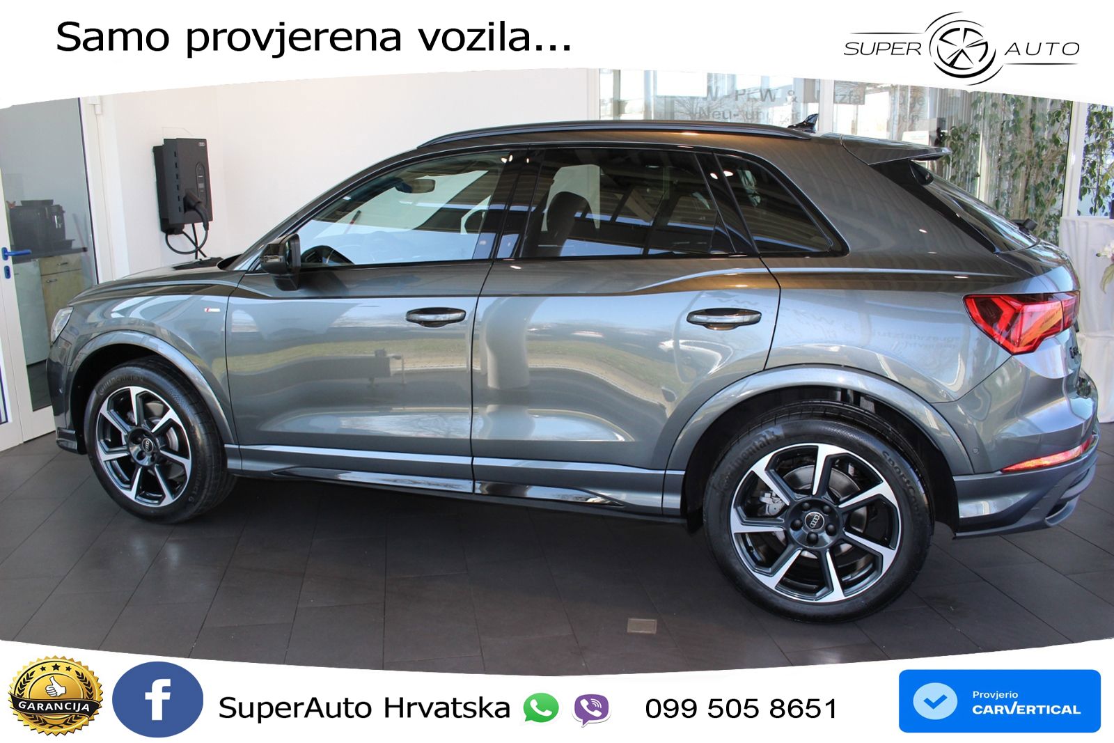Audi Q3 40 TFSI (190 KS) quattro S tronic S line MATRIX+GR SJED+KAM