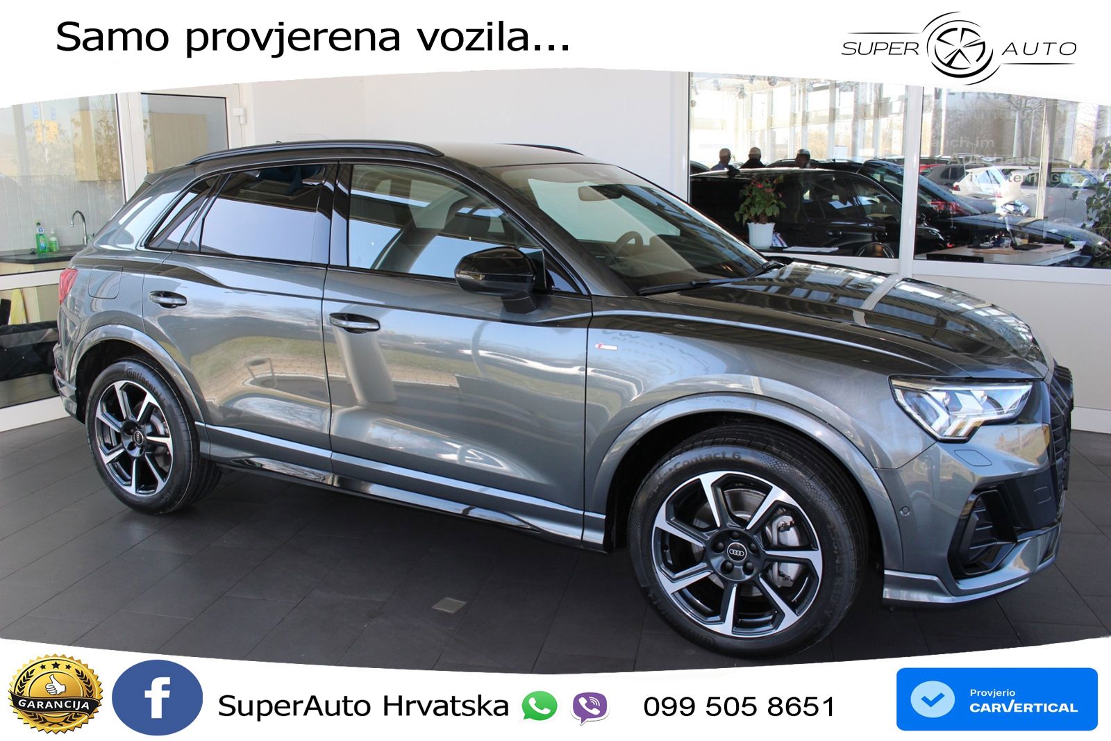Audi Q3 40 TFSI (190 KS) quattro S tronic S line MATRIX+GR SJED+KAM