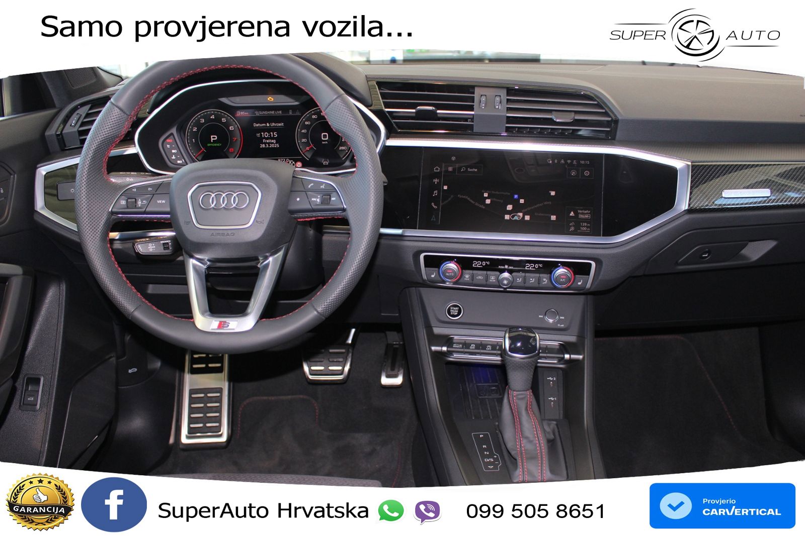 Audi Q3 40 TFSI (190 KS) quattro S tronic S line MATRIX+GR SJED+KAM