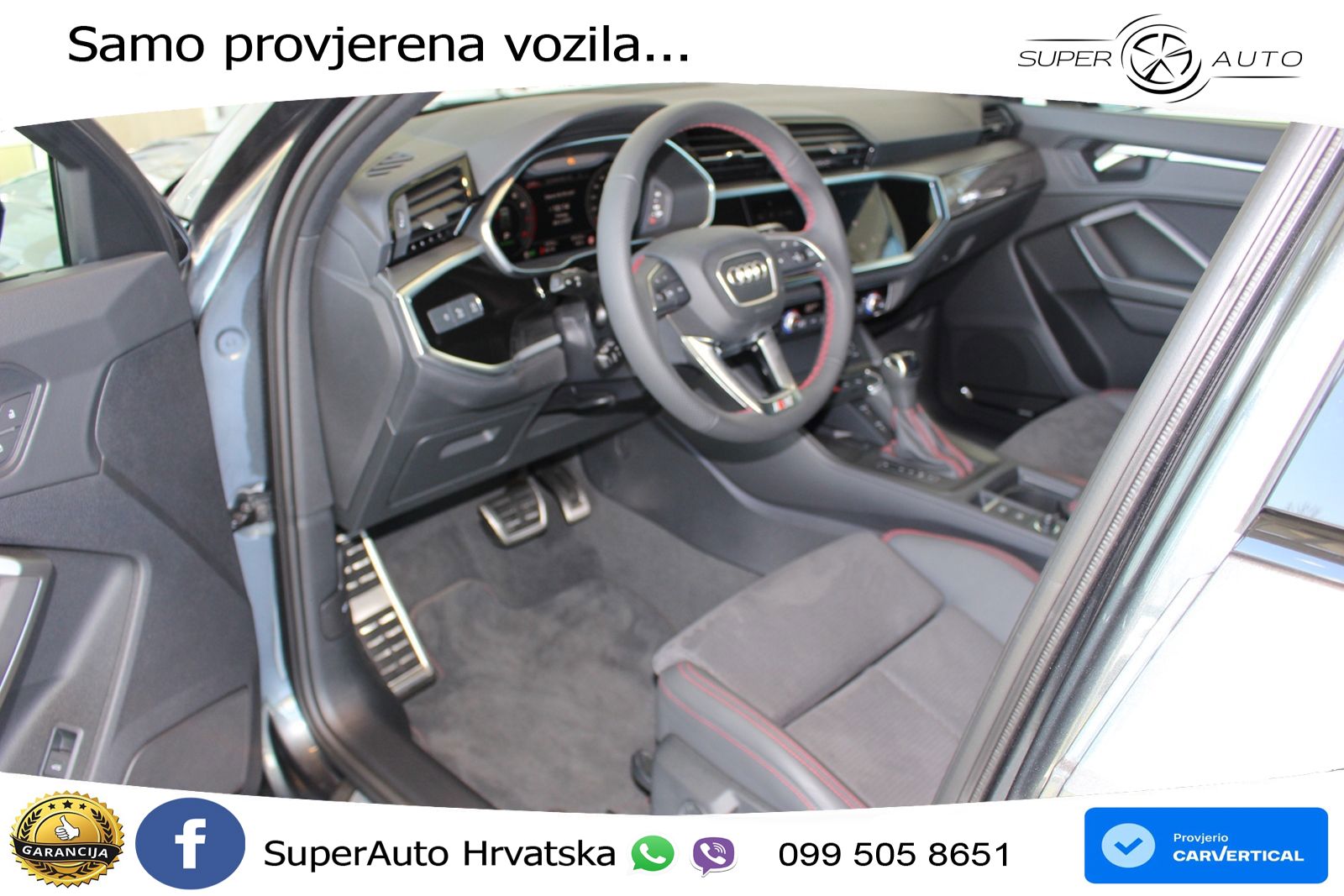 Audi Q3 40 TFSI (190 KS) quattro S tronic S line MATRIX+GR SJED+KAM