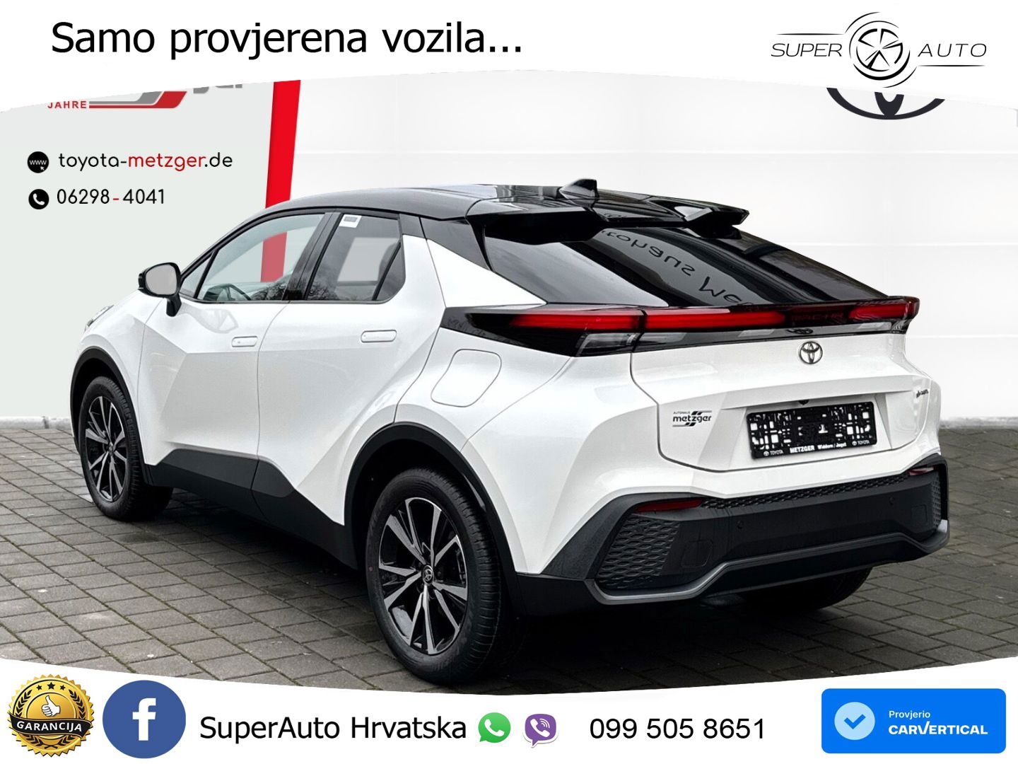 Toyota C-HR 2.0 (223 KS) PHEV e-CVT Teamplayer LED+GR SJED+ACC