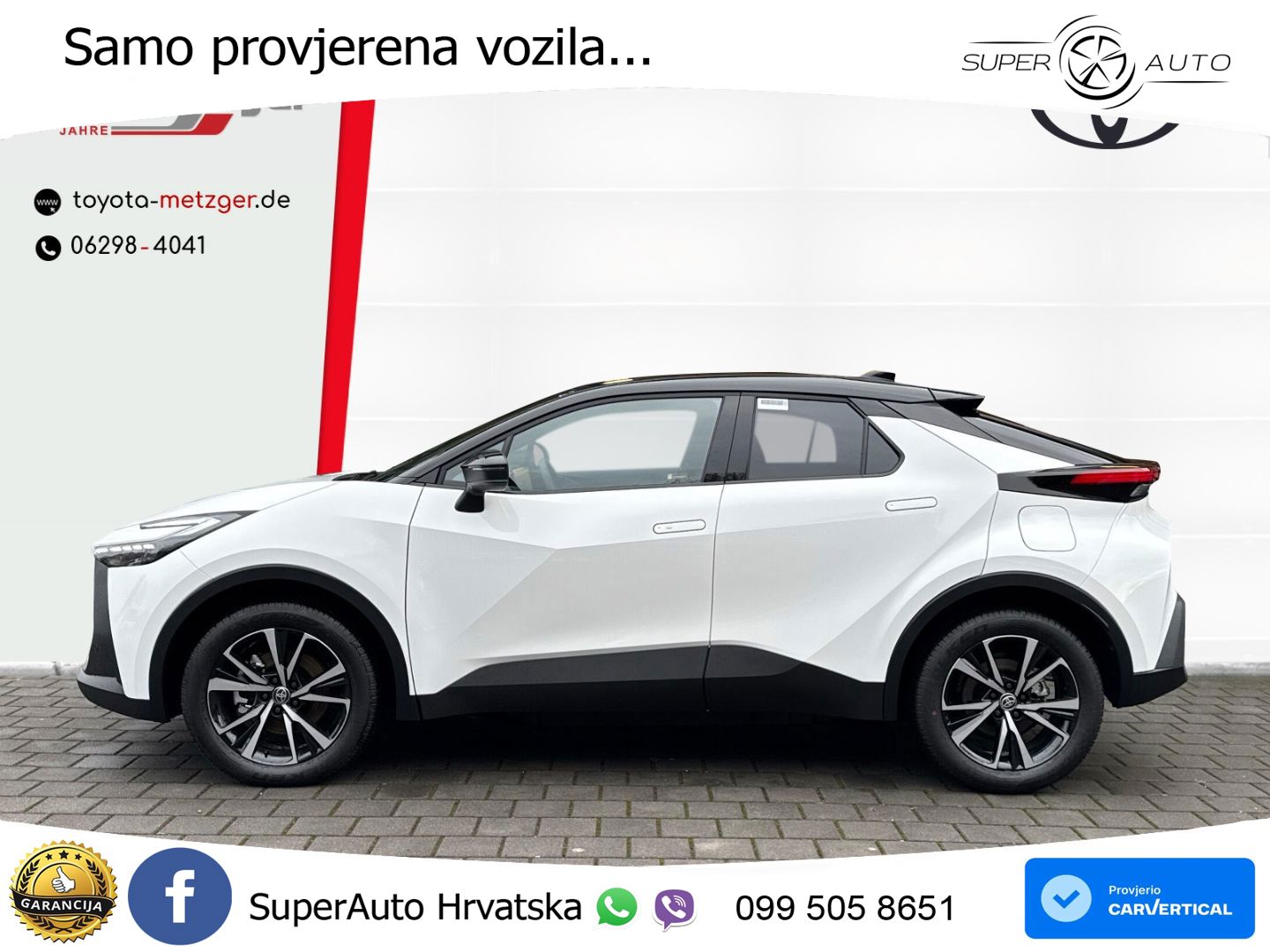 Toyota C-HR 2.0 (223 KS) PHEV e-CVT Teamplayer LED+GR SJED+ACC