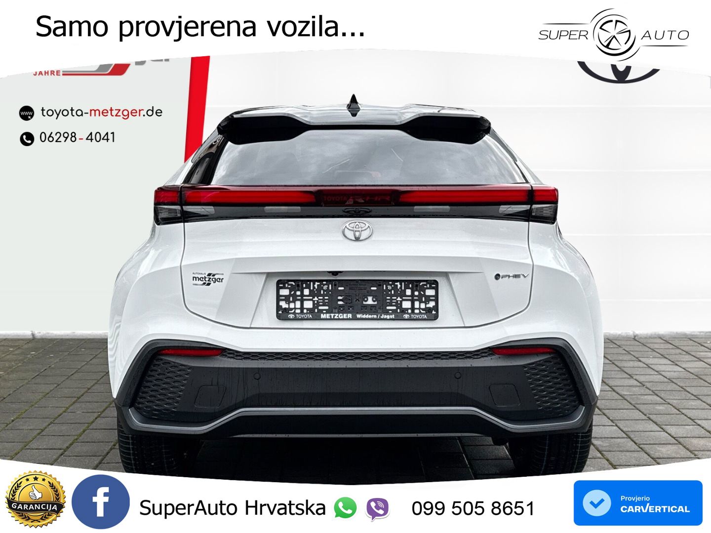 Toyota C-HR 2.0 (223 KS) PHEV e-CVT Teamplayer LED+GR SJED+ACC