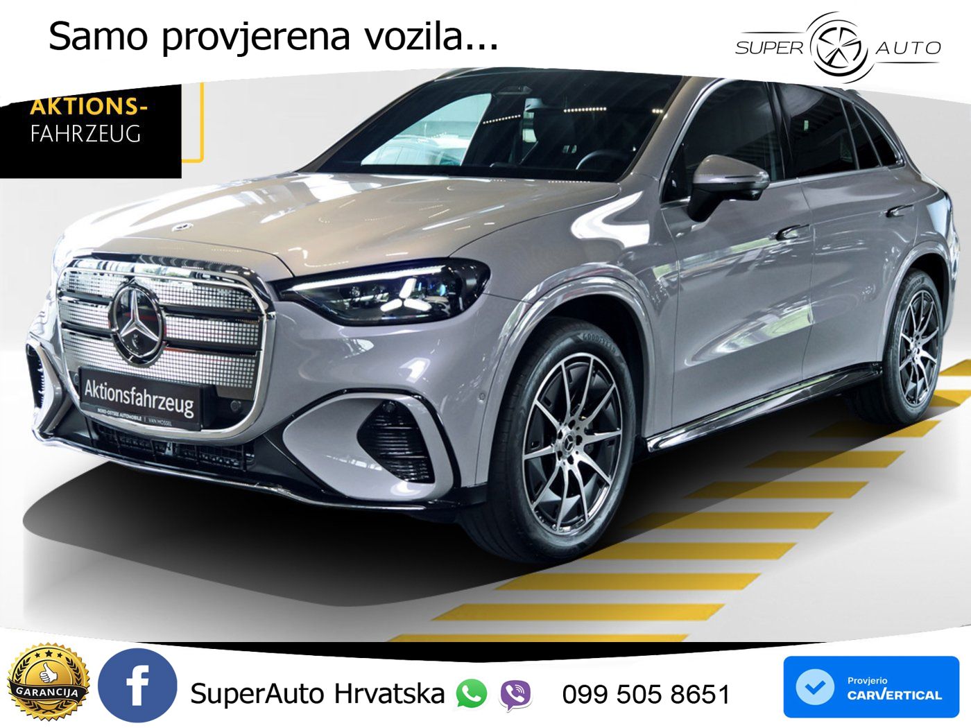 Mercedes GLC 400 94 kWh (489 KS) 4MATIC EQ Technology AMG LED+GR SJED+ACC