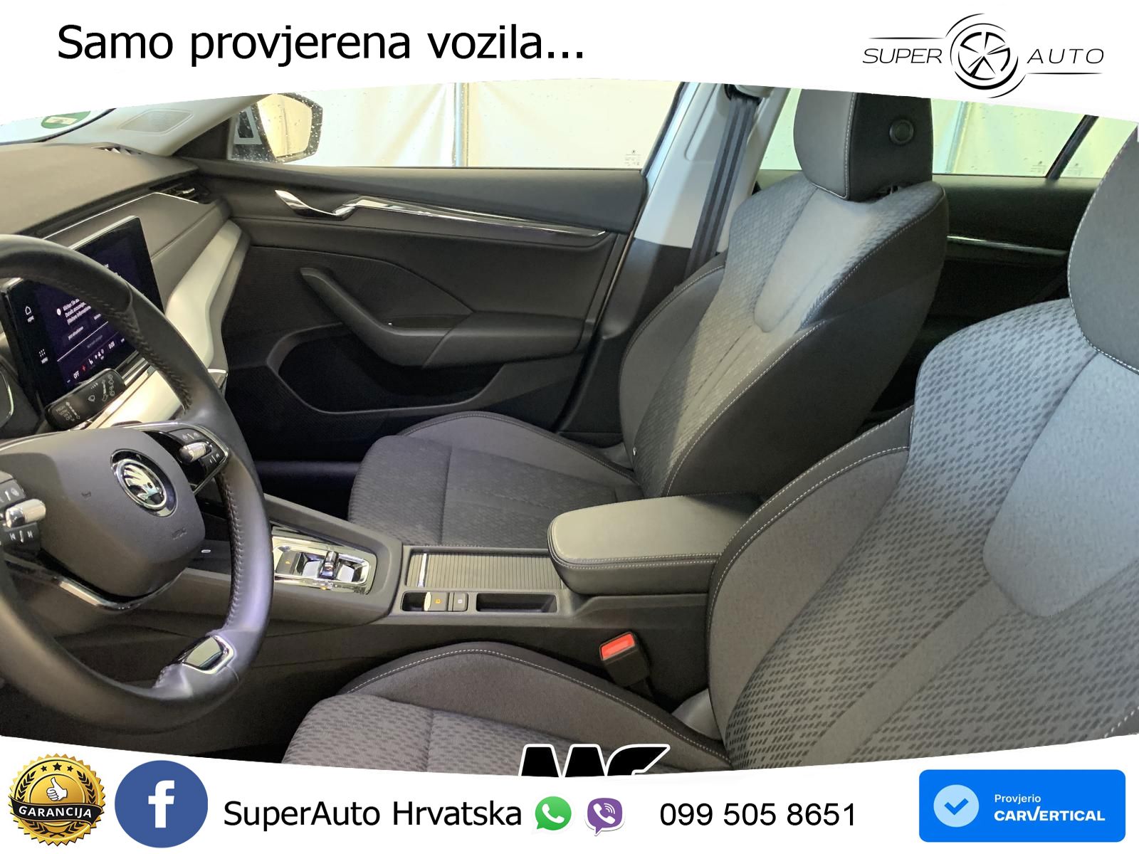 Škoda Octavia Combi 2.0 TDI (150 KS) DSG LED+GR SJED+ACC