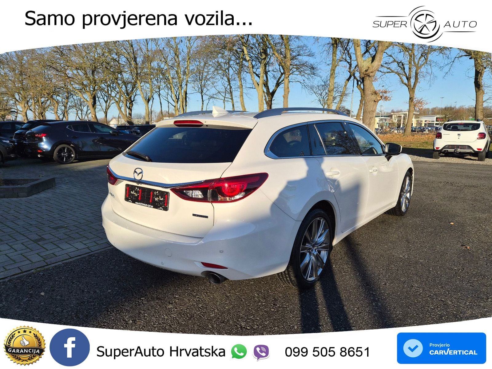 Mazda 6 Sport Combi 2.5 SKYACTIV-G (194 KS) SKYACTIV-Drive LED+GR SJED+ACC