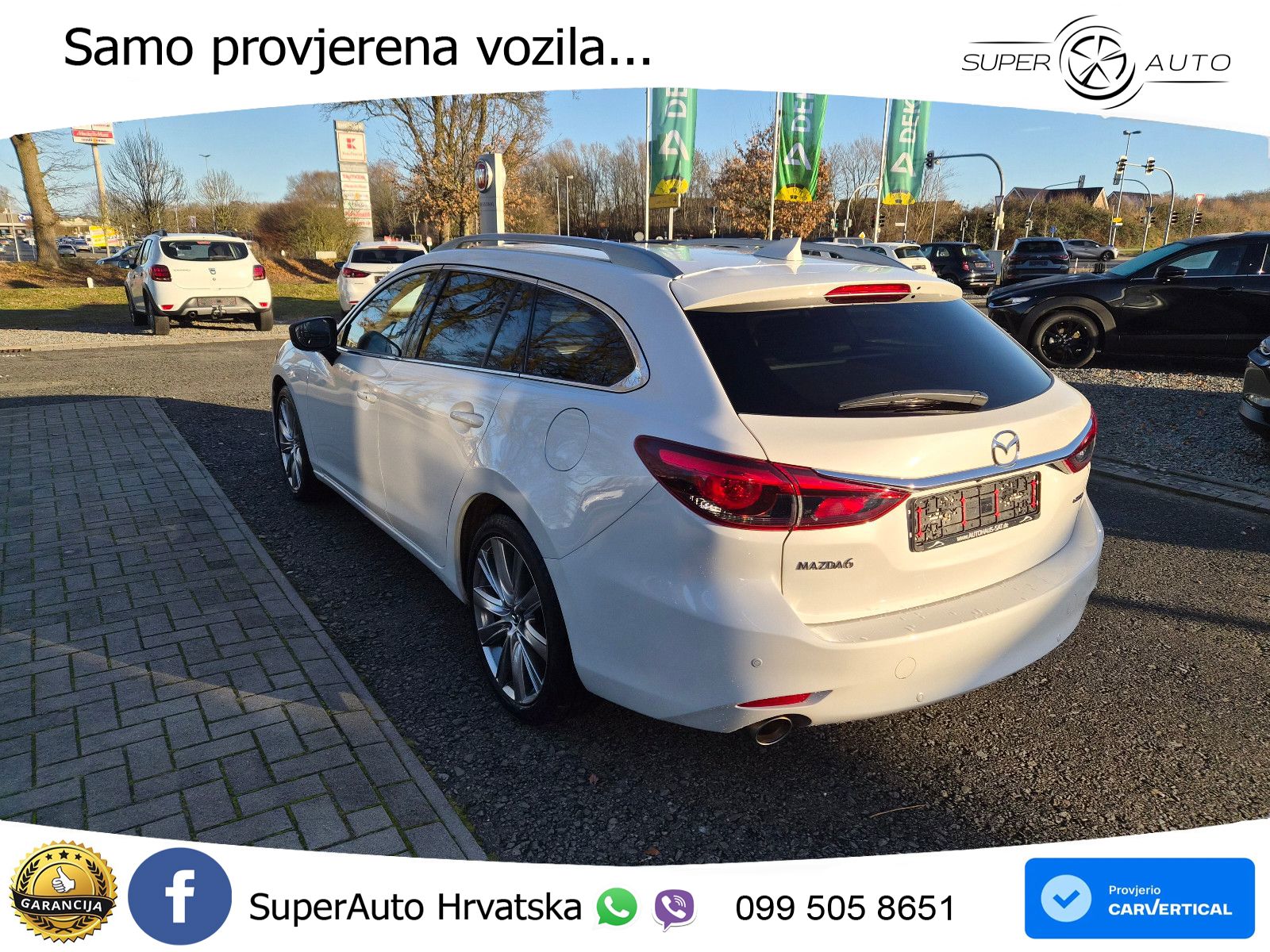 Mazda 6 Sport Combi 2.5 SKYACTIV-G (194 KS) SKYACTIV-Drive LED+GR SJED+ACC