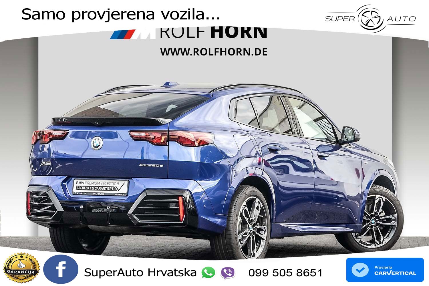 BMW X2 sDrive20d Steptronic M Sport LED+GR SJED+ACC