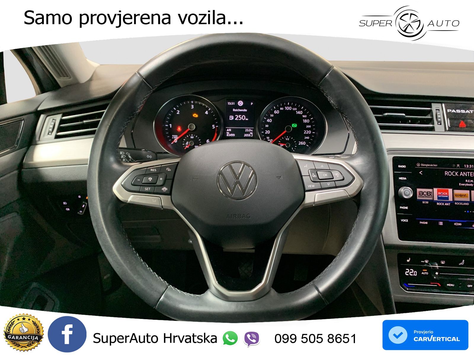 Volkswagen Passat Variant 2.0 TDI (122 KS) DSG LED+GR SJED+ACC
