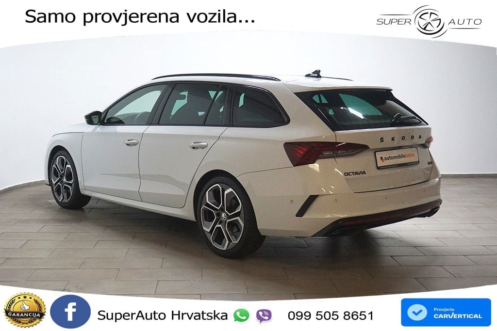 Škoda Octavia Combi RS 2.0 TDI (200 KS) 4x4 DSG LED+GR SJED+ACC