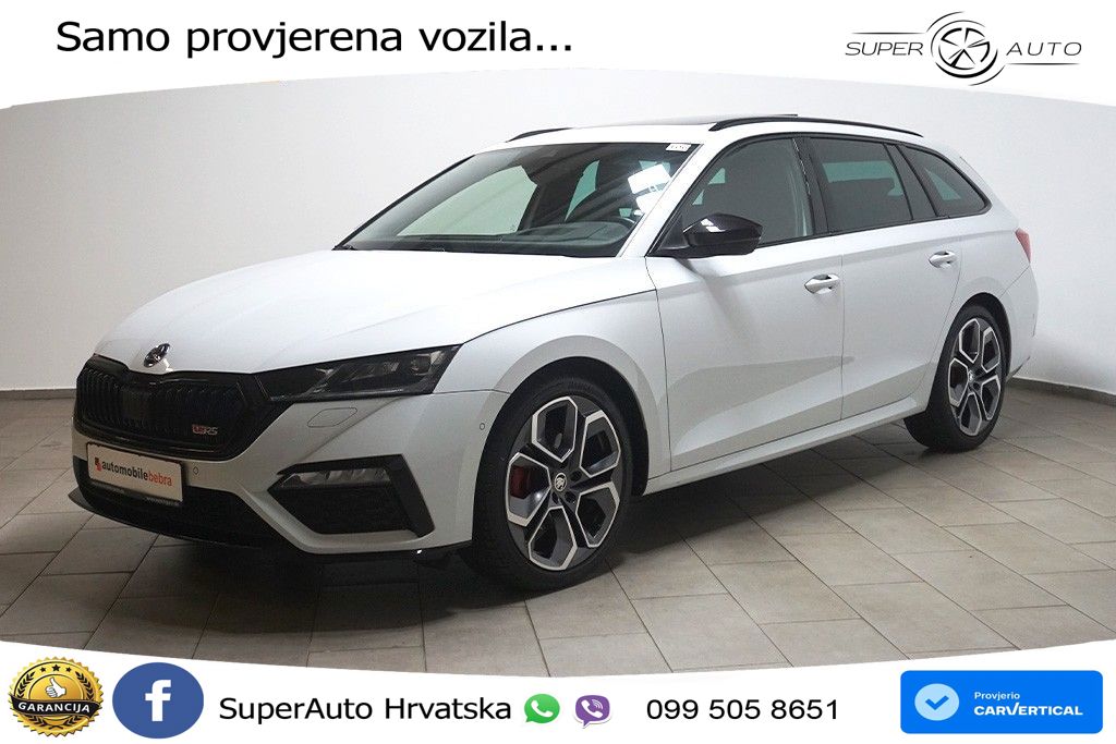 Škoda Octavia Combi RS 2.0 TDI (200 KS) 4x4 DSG LED+GR SJED+ACC