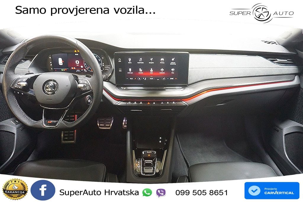 Škoda Octavia Combi RS 2.0 TDI (200 KS) 4x4 DSG LED+GR SJED+ACC