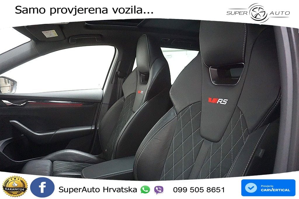 Škoda Octavia Combi RS 2.0 TDI (200 KS) 4x4 DSG LED+GR SJED+ACC