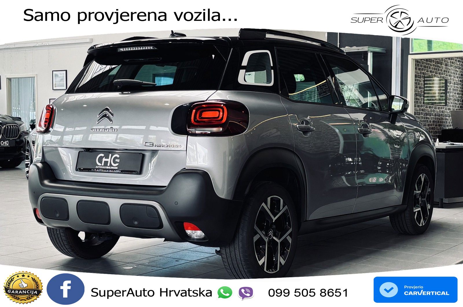 Citroen C3 Aircross 1.5 BlueHDi (120 KS) Automatic