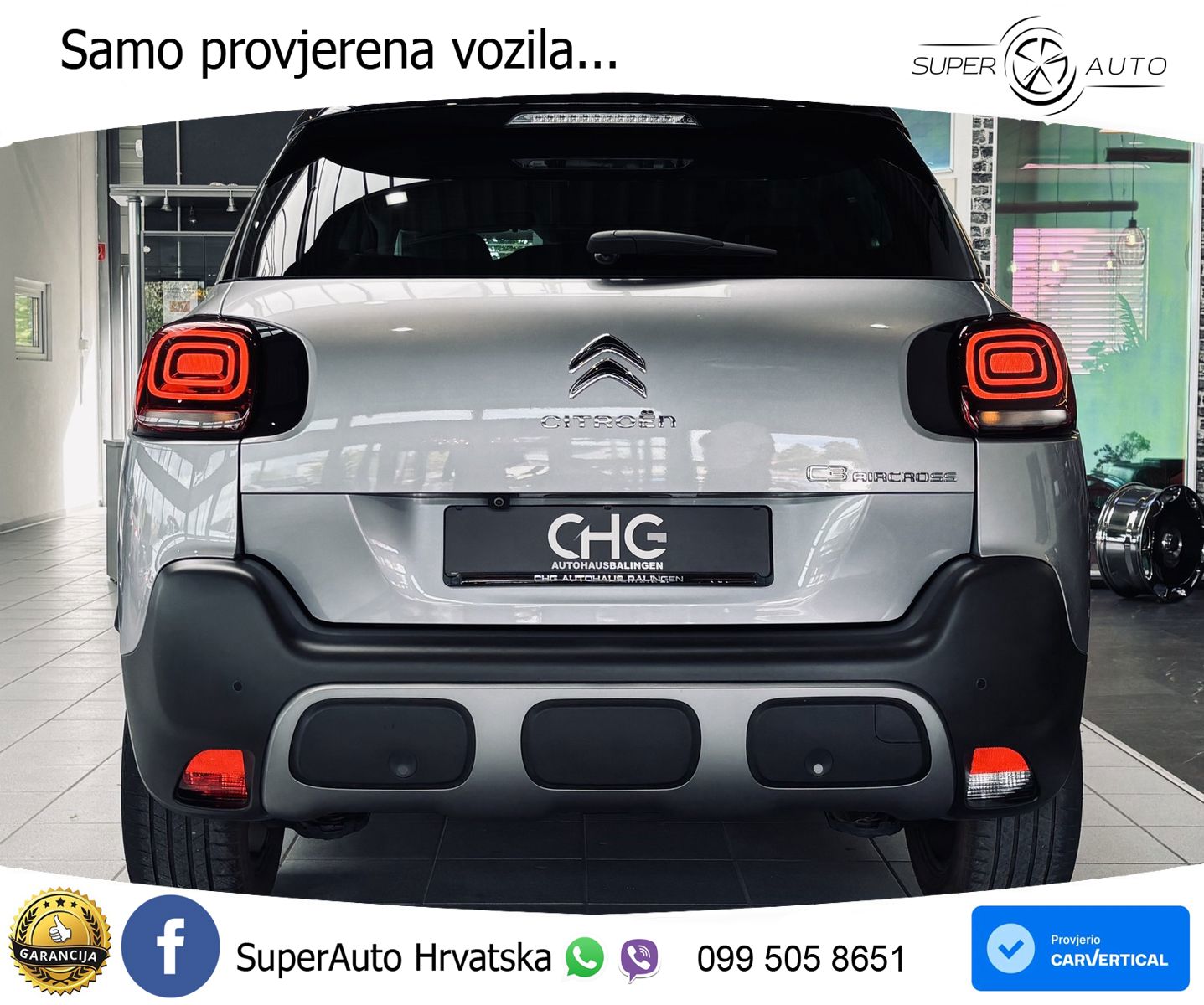 Citroen C3 Aircross 1.5 BlueHDi (120 KS) Automatic