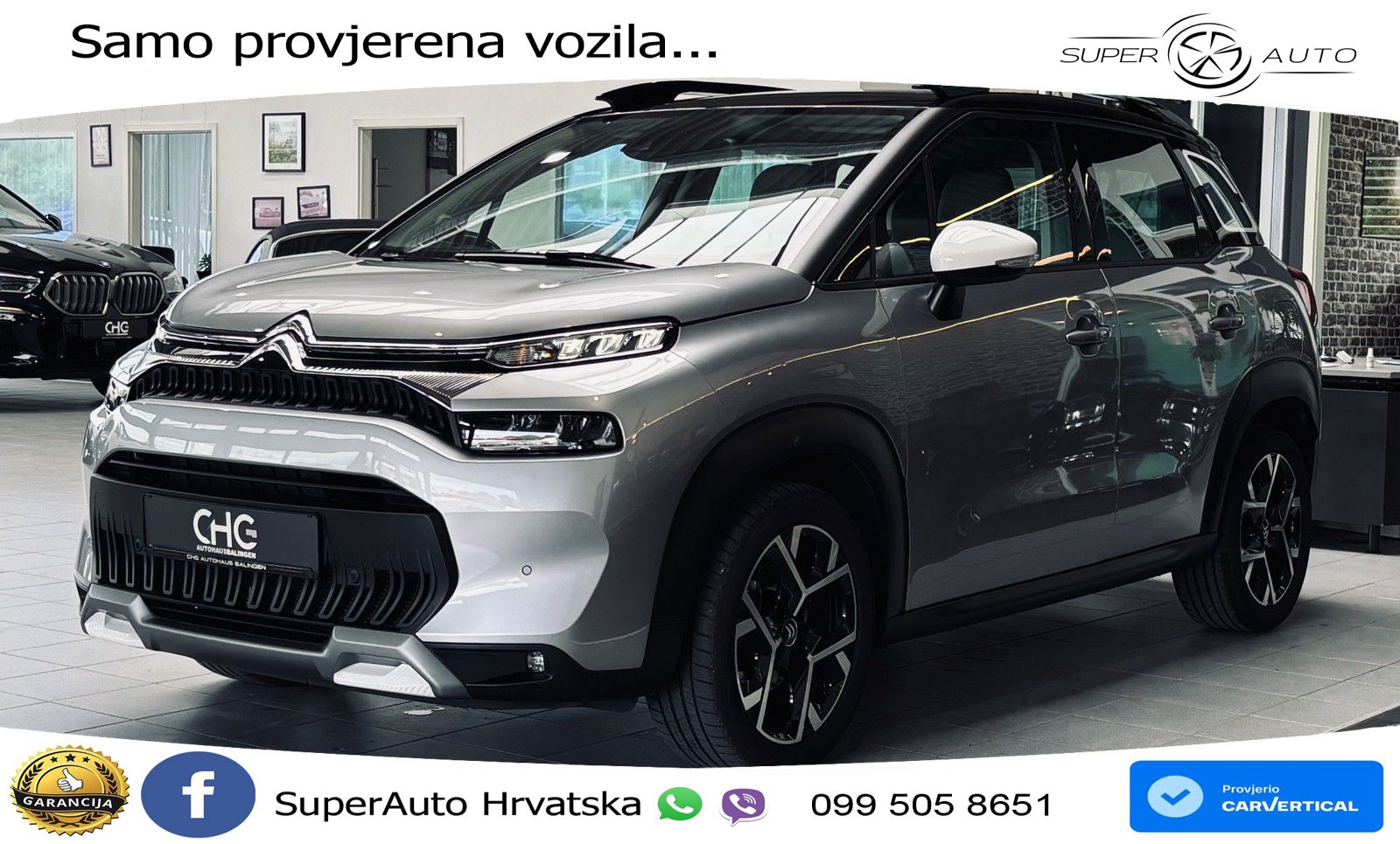 Citroen C3 Aircross 1.5 BlueHDi (120 KS) Automatic