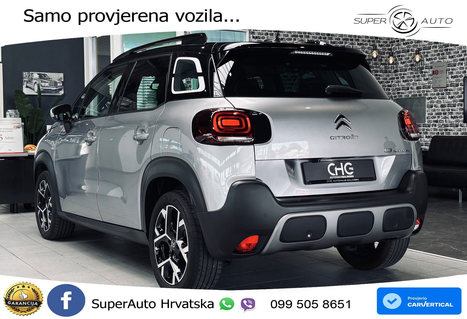 Citroen C3 Aircross 1.5 BlueHDi (120 KS) Automatic