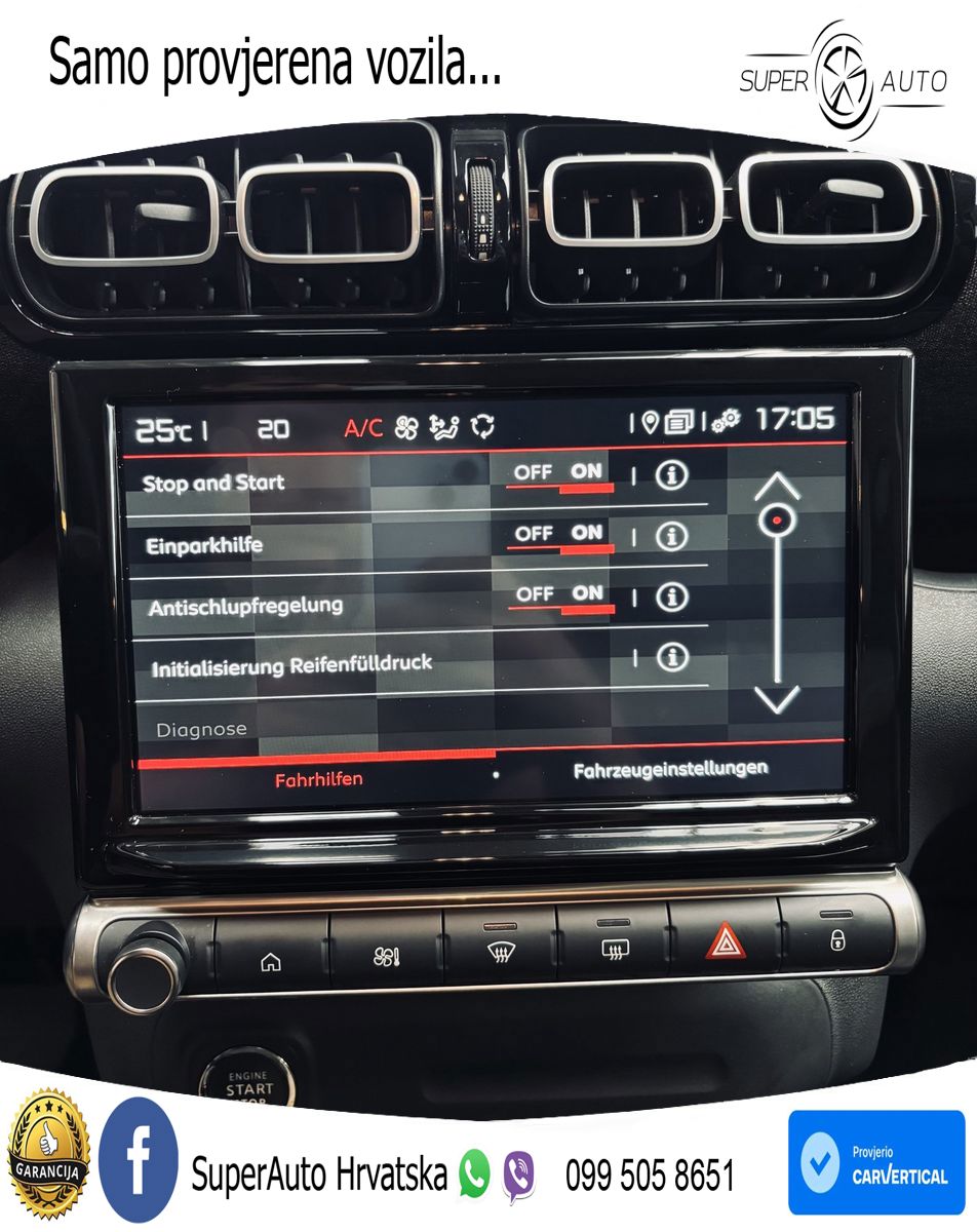 Citroen C3 Aircross 1.5 BlueHDi (120 KS) Automatic