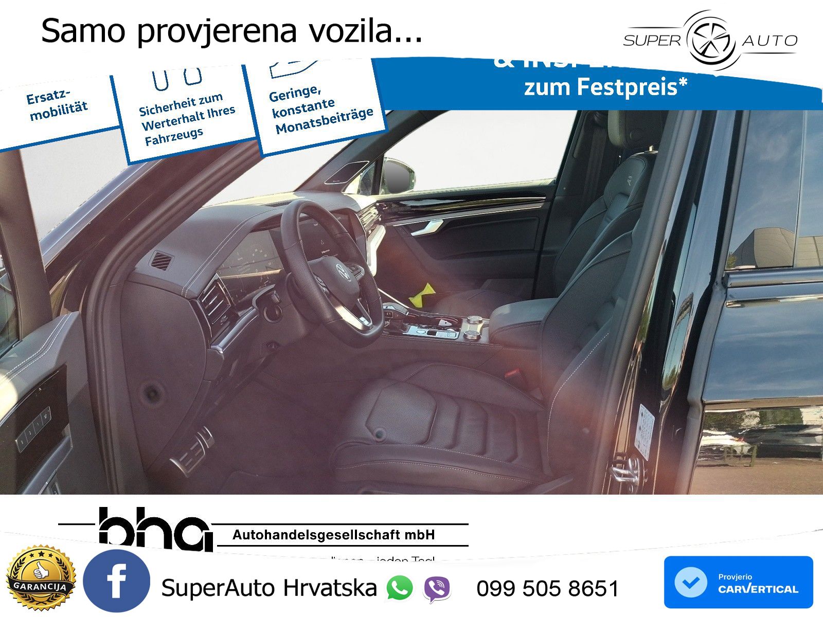 Volkswagen Touareg 3.0 V6 TDI (286 KS) 4MOTION Tiptronic ZRAČNI+ACC+4xGR SJED+KAM
