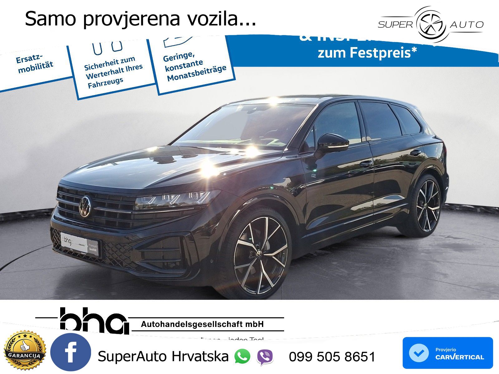 Volkswagen Touareg 3.0 V6 TDI (286 KS) 4MOTION Tiptronic ZRAČNI+ACC+4xGR SJED+KAM