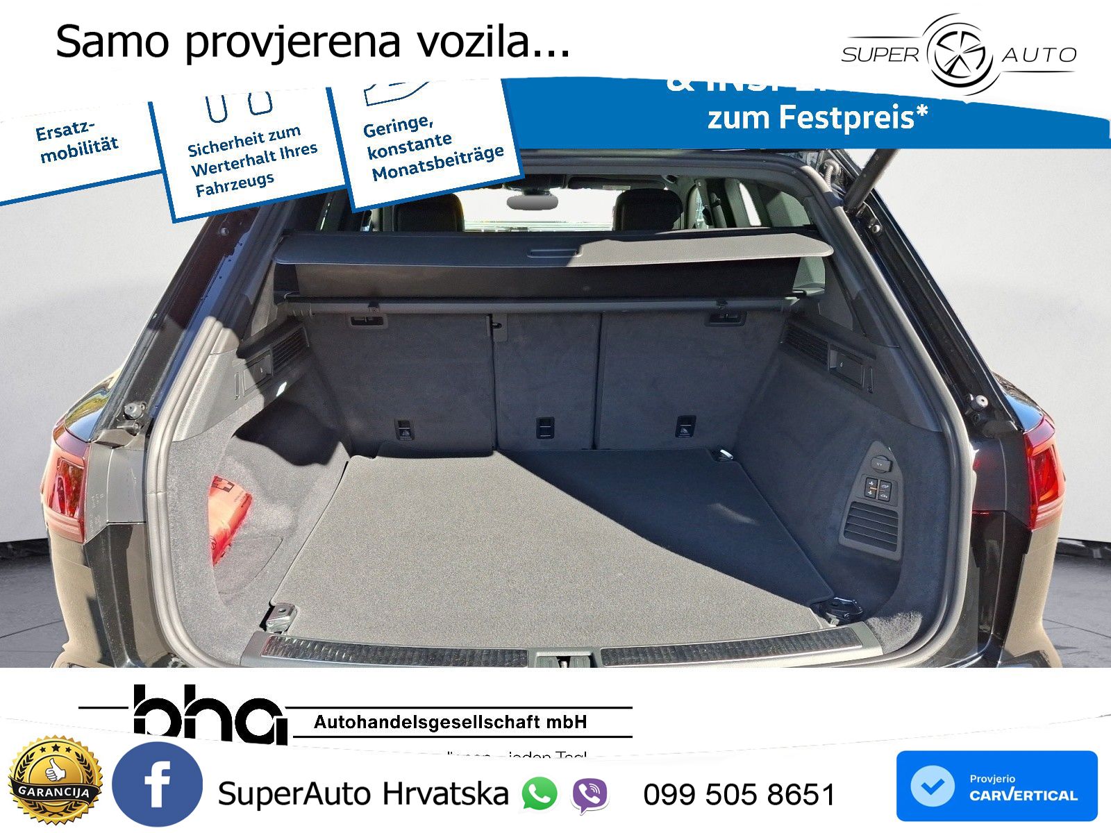 Volkswagen Touareg 3.0 V6 TDI (286 KS) 4MOTION Tiptronic ZRAČNI+ACC+4xGR SJED+KAM
