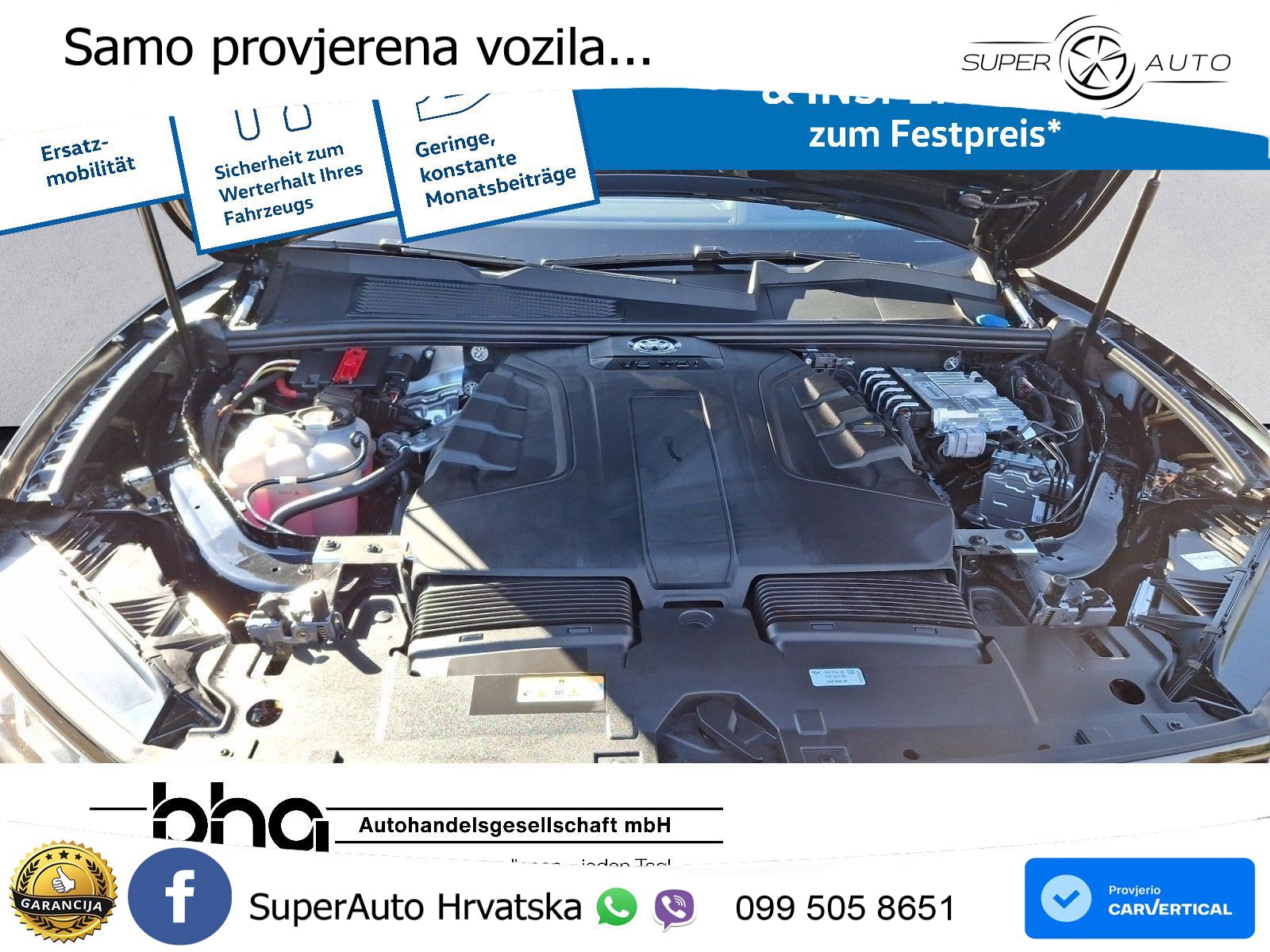 Volkswagen Touareg 3.0 V6 TDI (286 KS) 4MOTION Tiptronic ZRAČNI+ACC+4xGR SJED+KAM