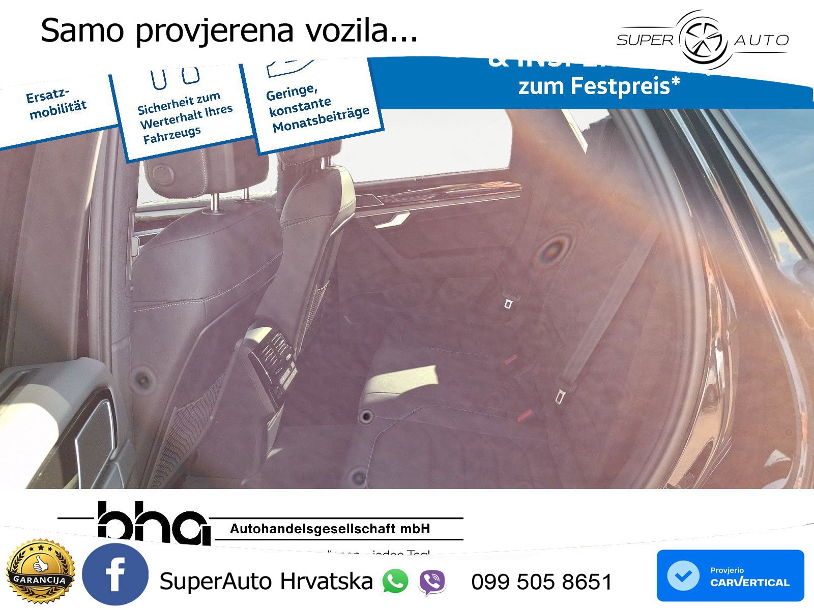 Volkswagen Touareg 3.0 V6 TDI (286 KS) 4MOTION Tiptronic ZRAČNI+ACC+4xGR SJED+KAM