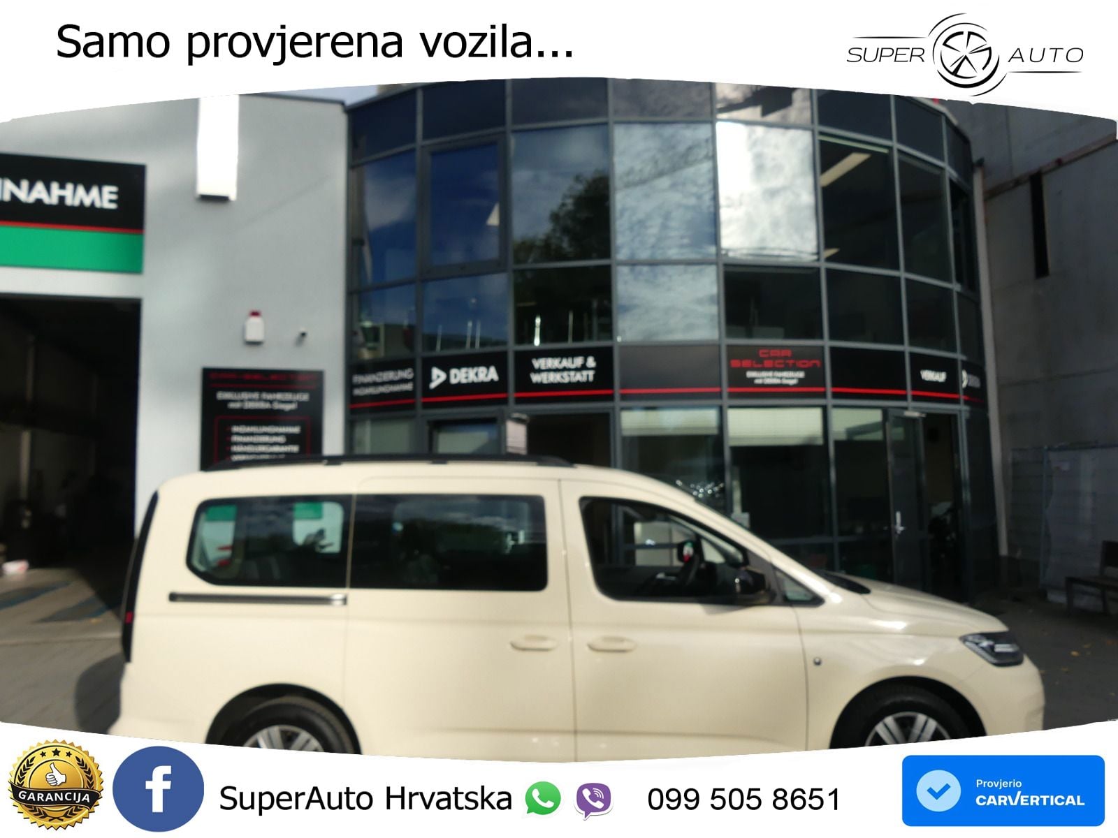 Volkswagen Caddy Maxi Kombi 2.0 TDI 7-SITZER TAXIPAKET/LED 102 KS