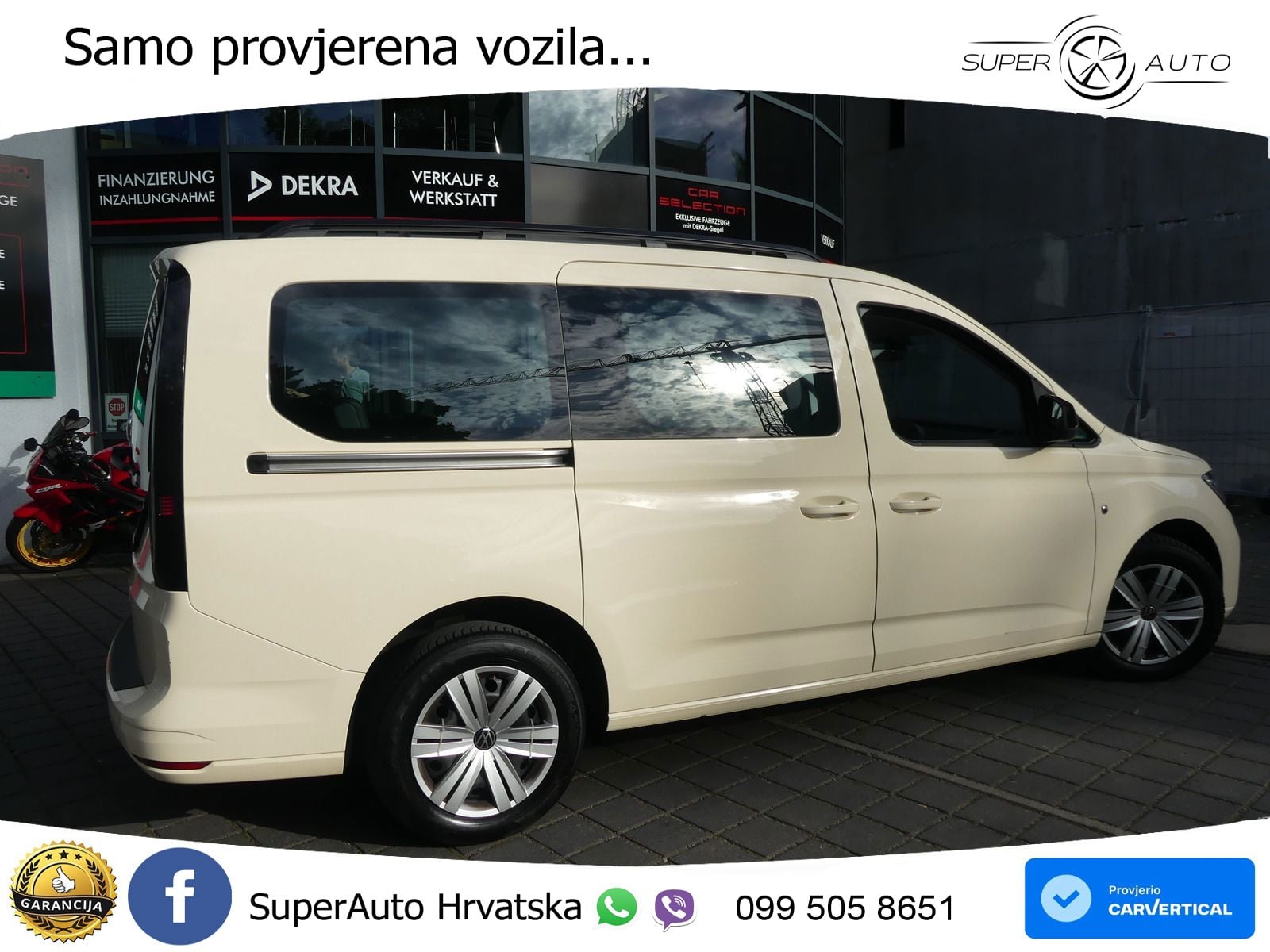 Volkswagen Caddy Maxi Kombi 2.0 TDI 7-SITZER TAXIPAKET/LED 102 KS
