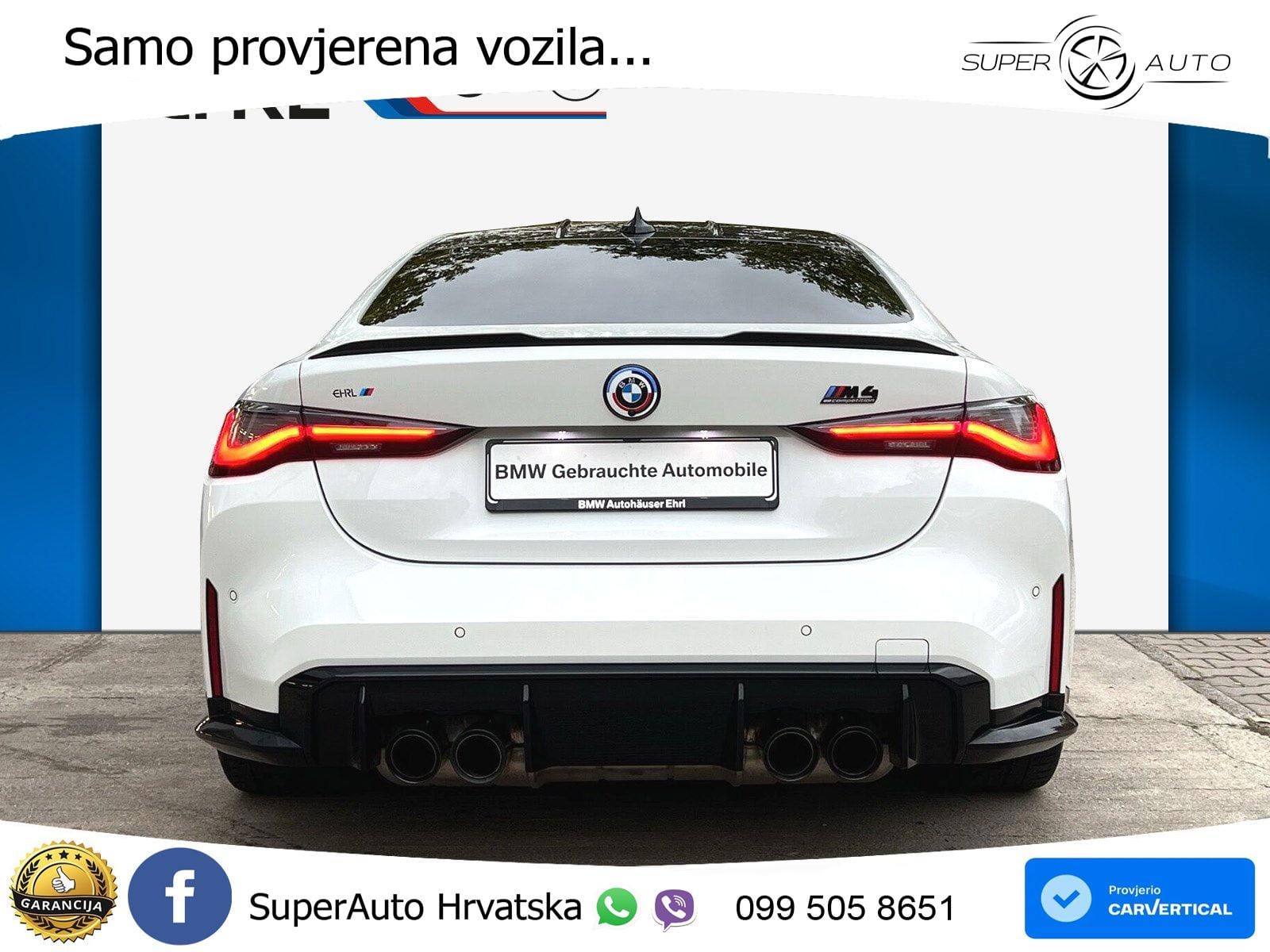 BMW M4 Competition 3.0 (510 KS) xDrive Steptronic