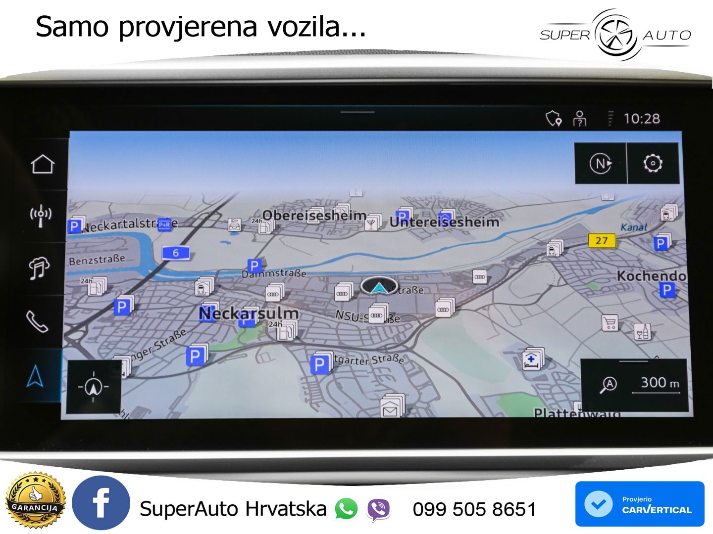 Audi RS6 Avant 4.0 TFSI V8 performance (630 KS)  quattro tiptronic Kuka ZRAČNI+ACC+GR SJED+KAM+PANO