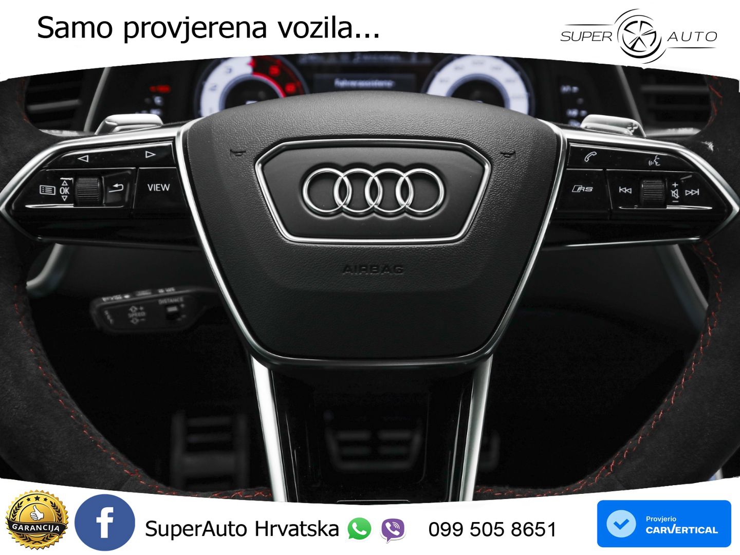 Audi RS6 Avant 4.0 TFSI V8 performance (630 KS)  quattro tiptronic Kuka ZRAČNI+ACC+GR SJED+KAM+PANO