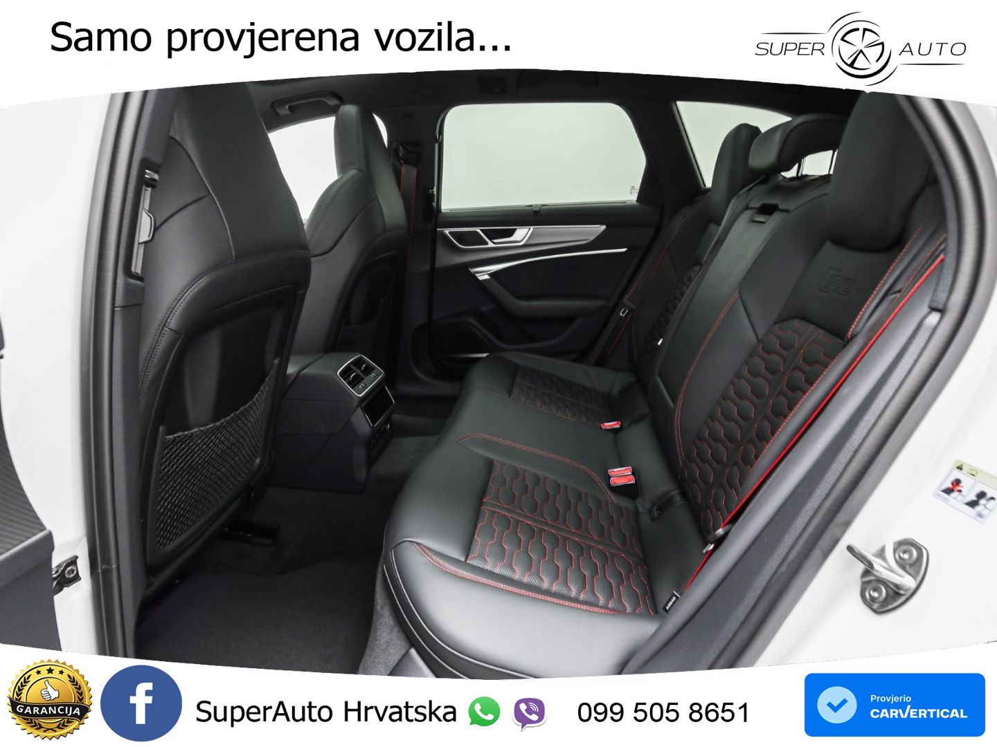 Audi RS6 Avant 4.0 TFSI V8 performance (630 KS)  quattro tiptronic Kuka ZRAČNI+ACC+GR SJED+KAM+PANO