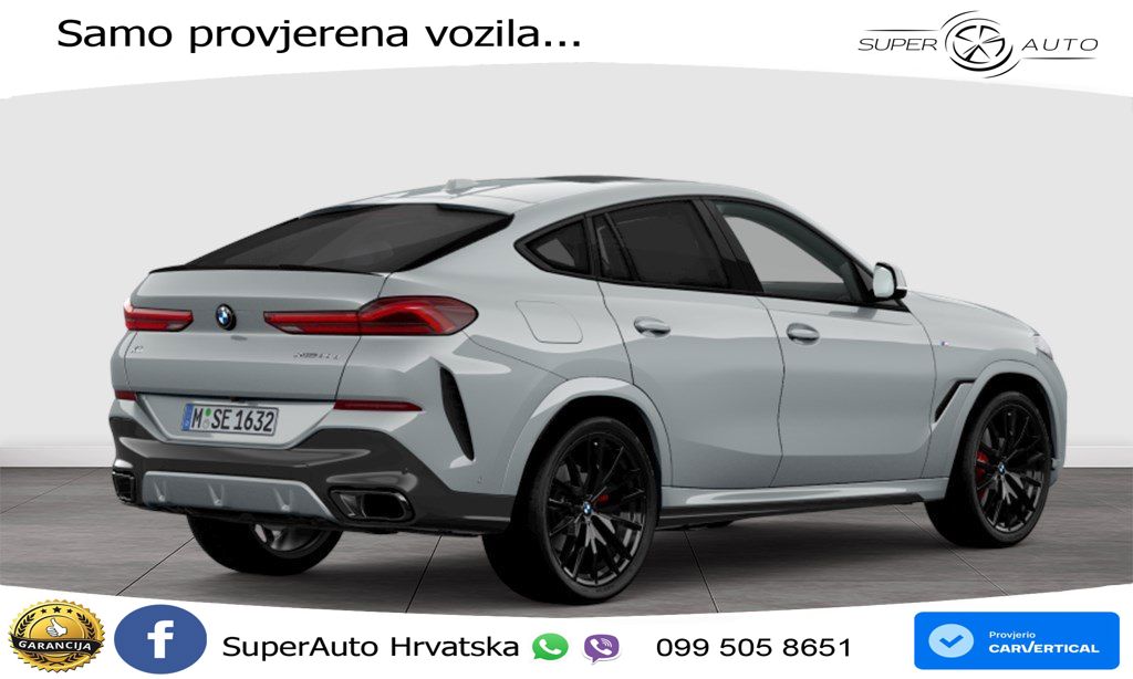 BMW X6 30d (298 KS) xDrive Steptronic M Sport LED+GR SJED+ACC
