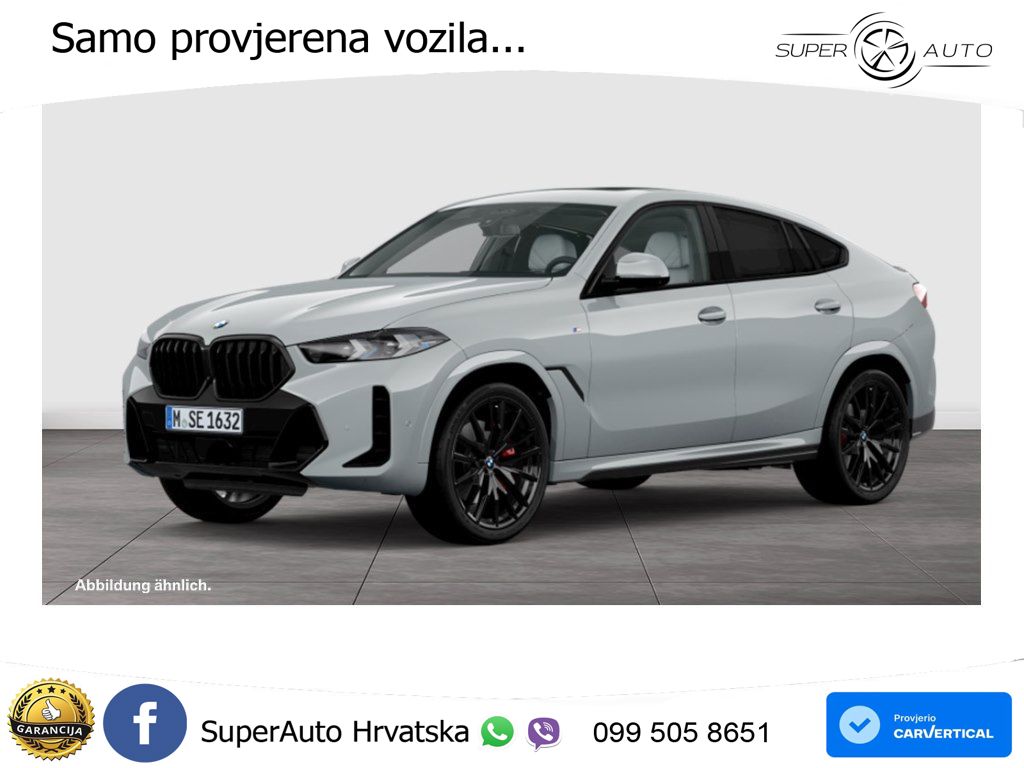 BMW X6 30d (298 KS) xDrive Steptronic M Sport LED+GR SJED+ACC