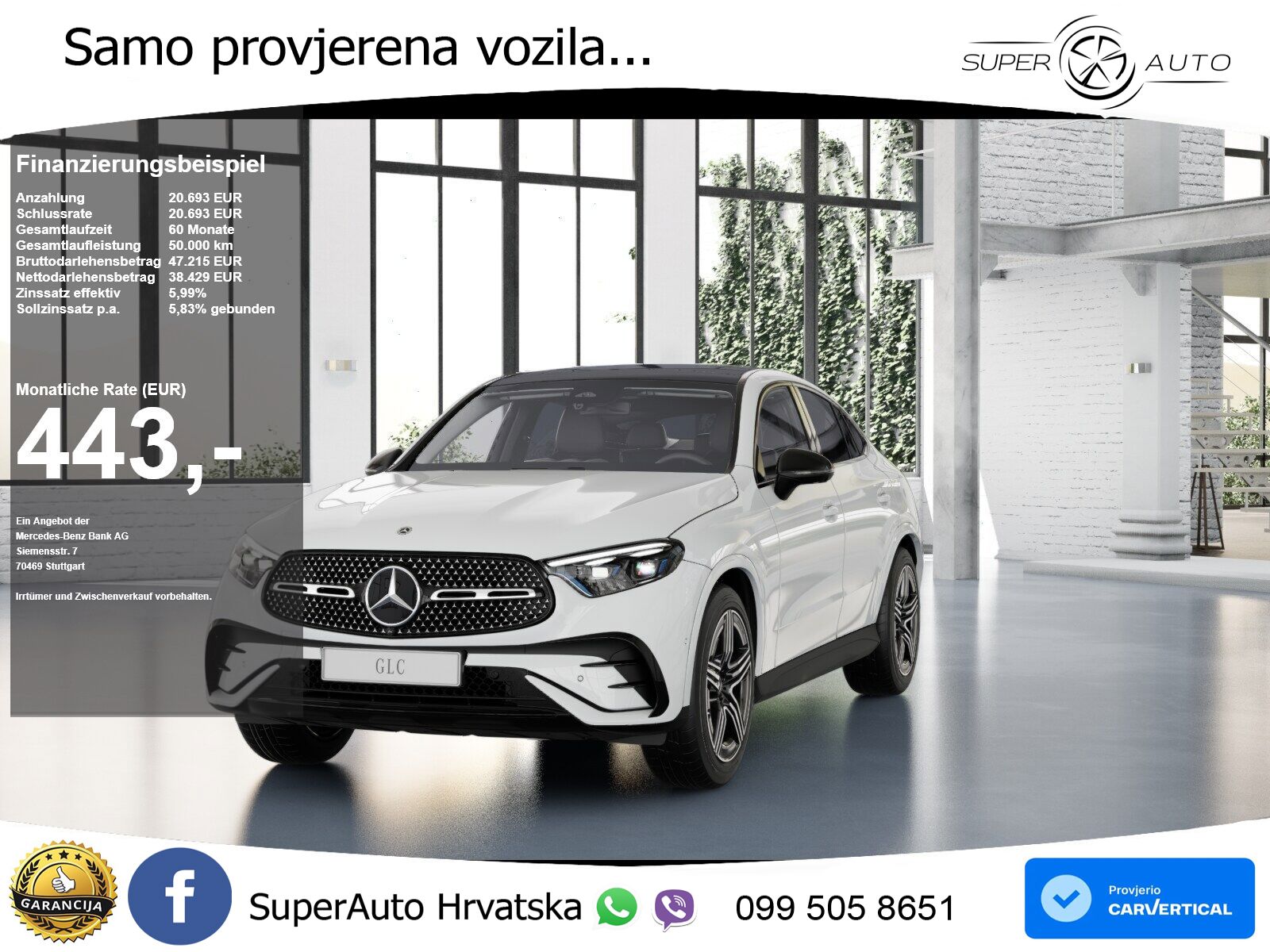 Mercedes GLC Coupe 220d (197 KS) 4MATIC 9G-TRONIC AMG ACC+GR SJED+360+PANO