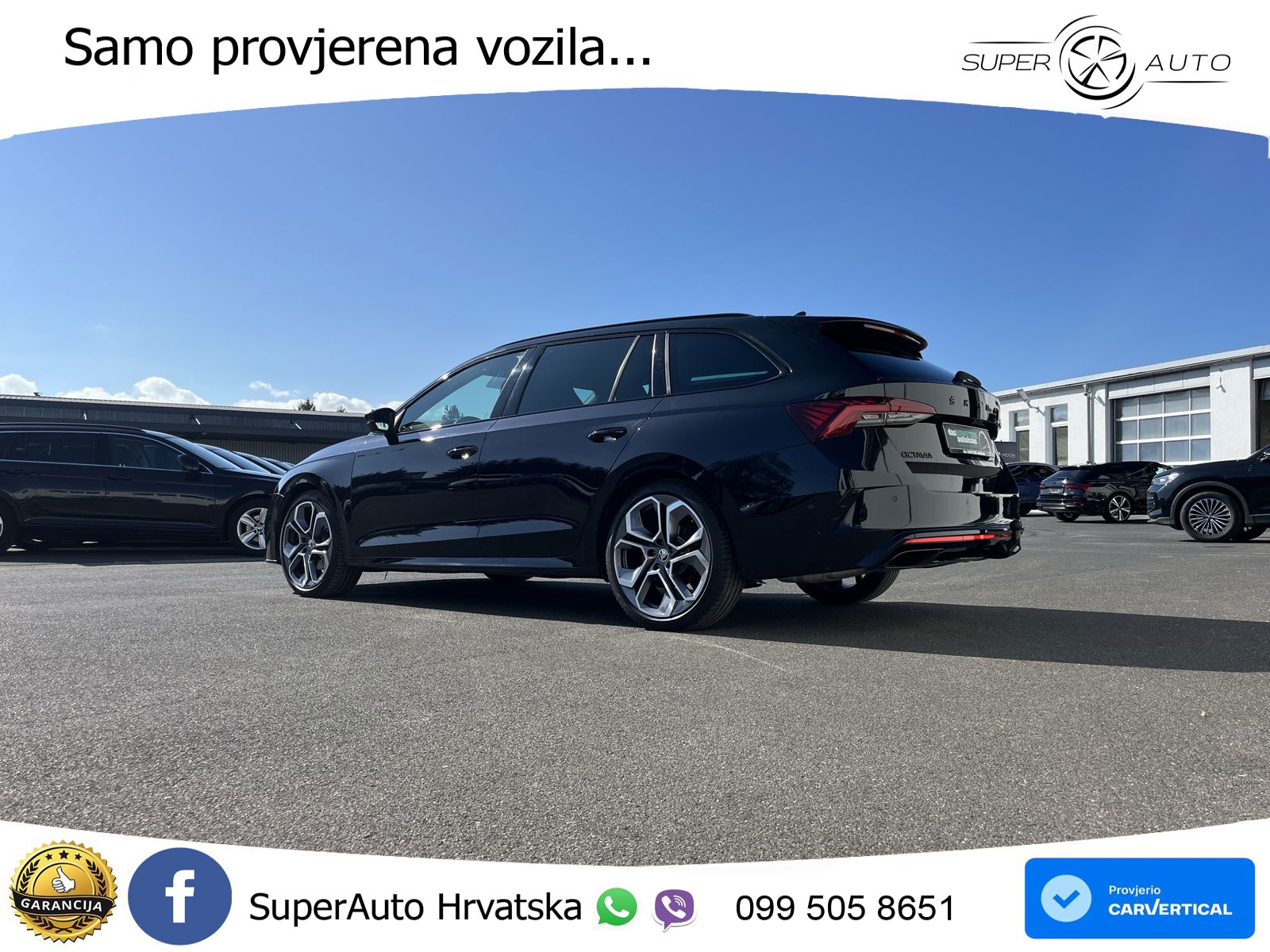 Škoda Octavia Combi RS 2.0 TDI (200 KS) 4x4 DSG LED+GR SJED+ACC