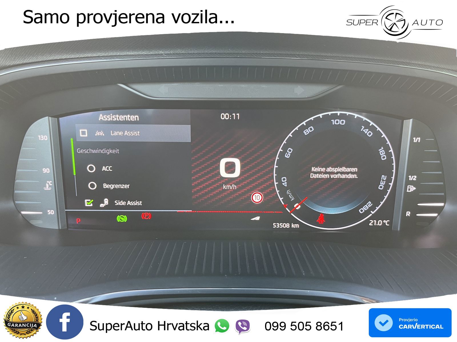 Škoda Octavia Combi RS 2.0 TDI (200 KS) 4x4 DSG LED+GR SJED+ACC