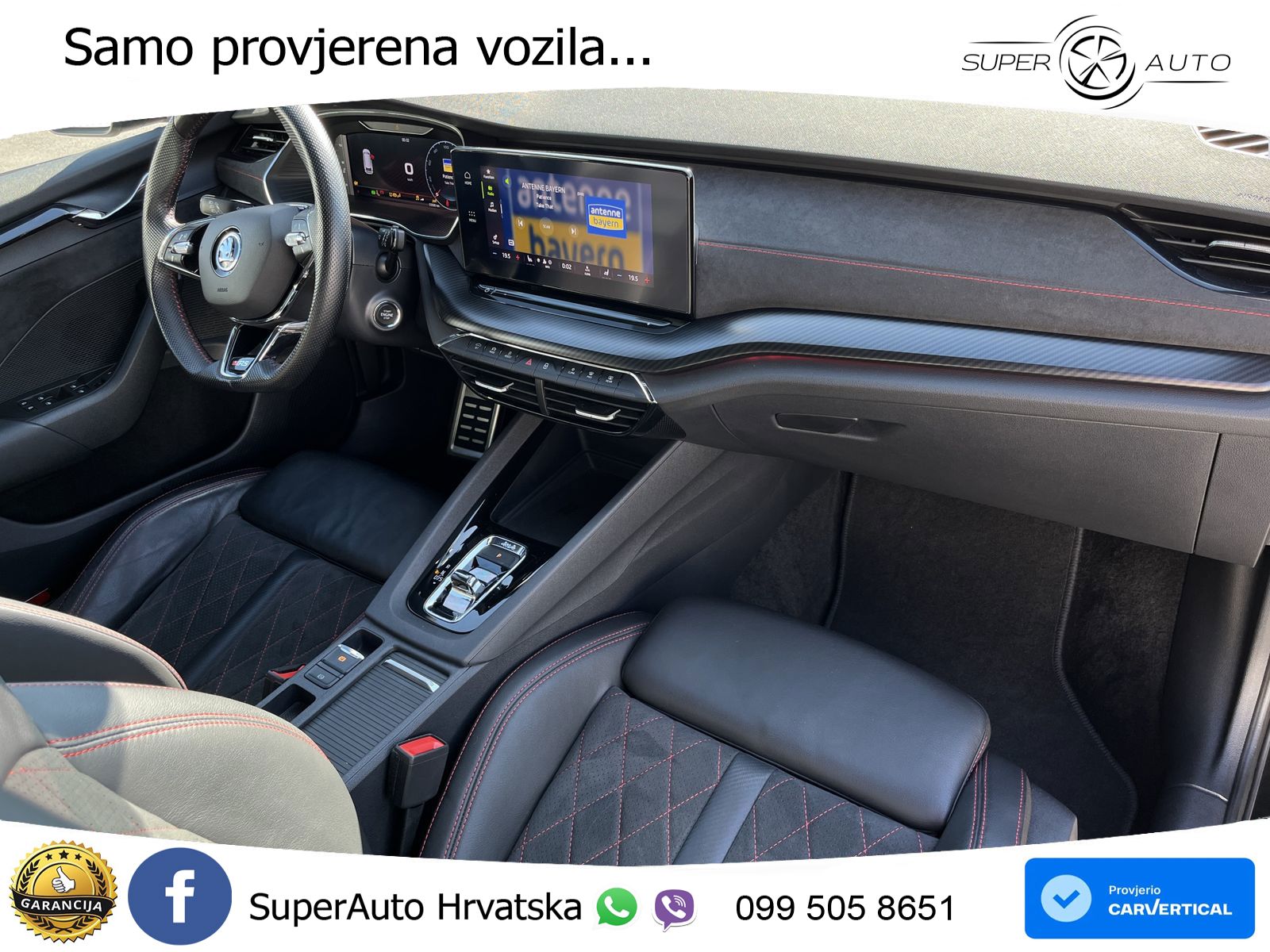 Škoda Octavia Combi RS 2.0 TDI (200 KS) 4x4 DSG LED+GR SJED+ACC