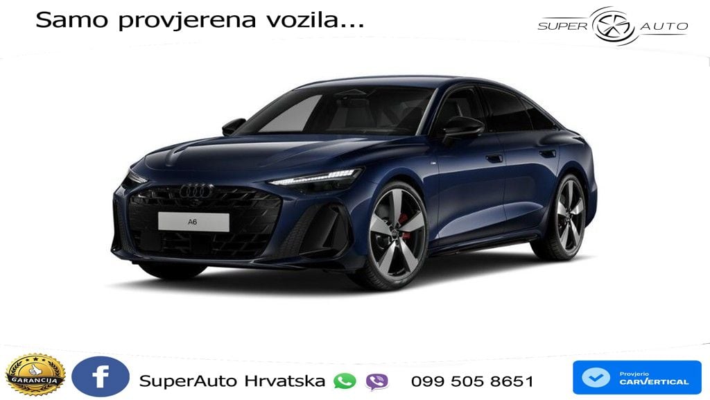 Audi A6 3.0 TFSI V6 (367 KS) quattro S tronic S line LED+GR SJED+ACC