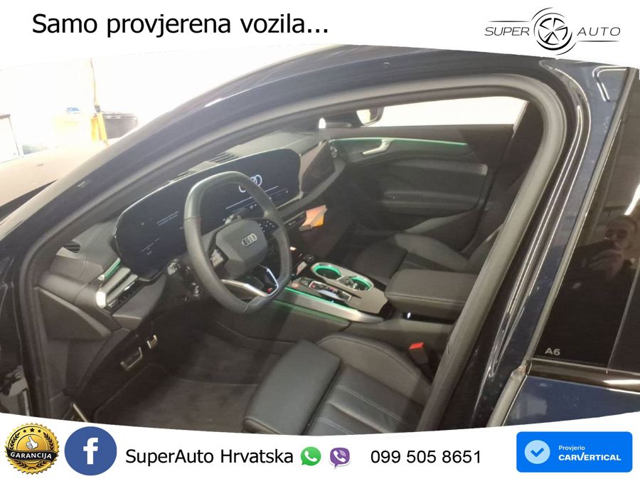 Audi A6 3.0 TFSI V6 (367 KS) quattro S tronic S line LED+GR SJED+ACC