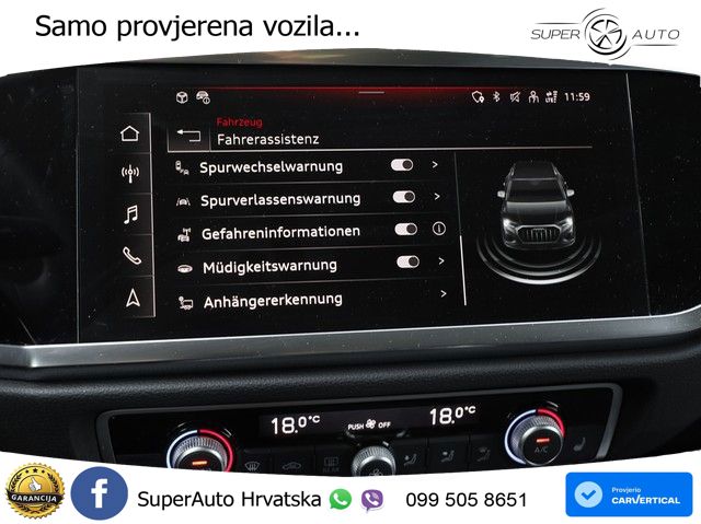 Audi Q3 1.5 TFSI (150 KS) S tronic advanced LED+GR SJED+ACC
