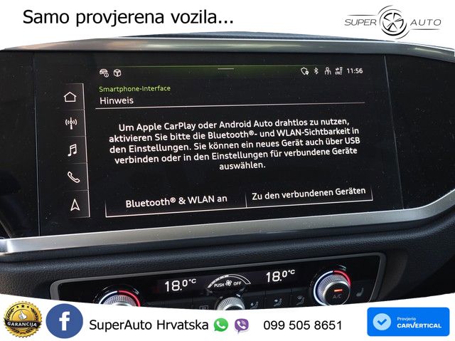 Audi Q3 1.5 TFSI (150 KS) S tronic advanced LED+GR SJED+ACC