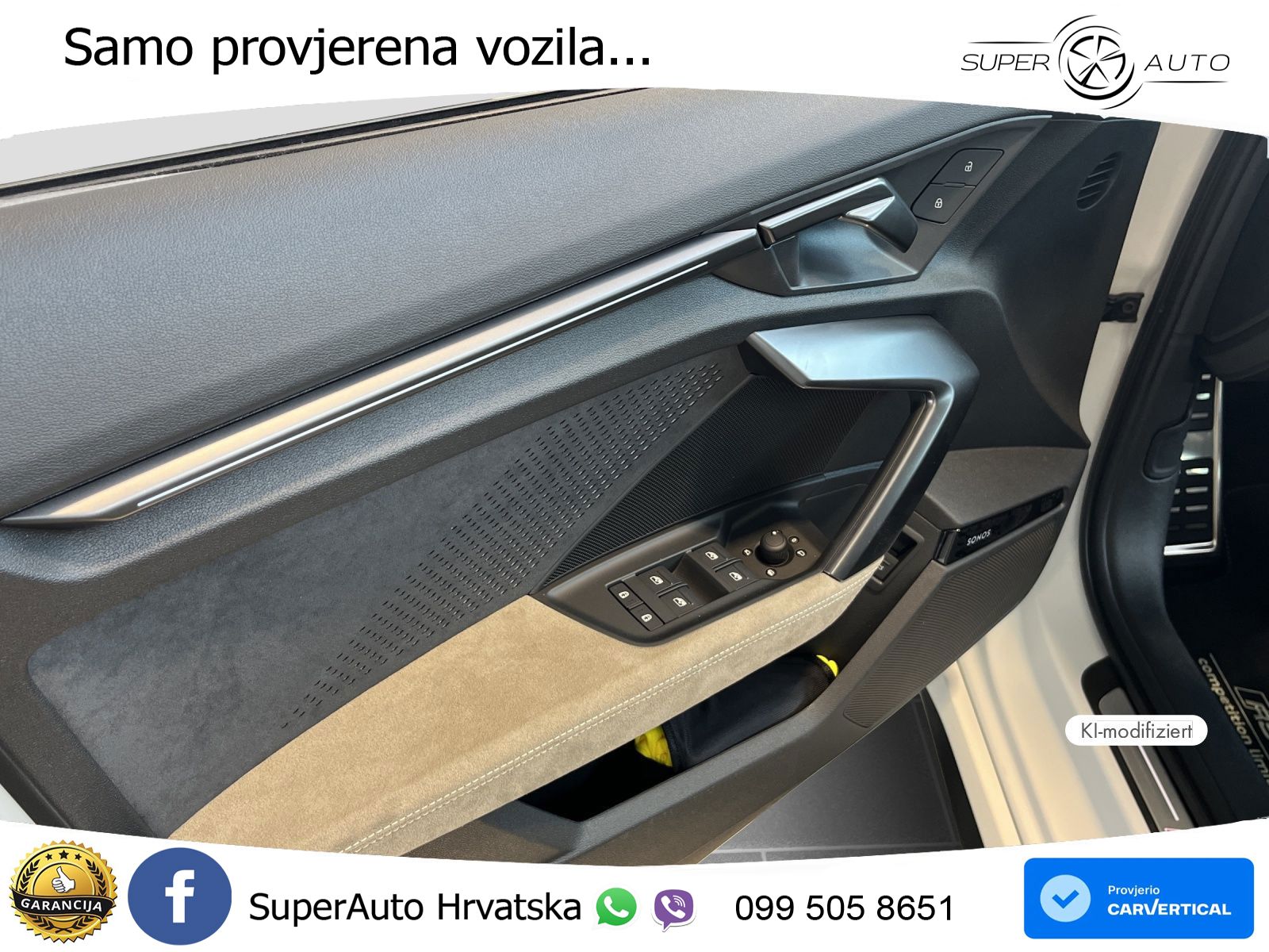 Audi RS3 Sedan 2.5 TFSI (400 KS) quattro S tronic LED+GR SJED+ACC