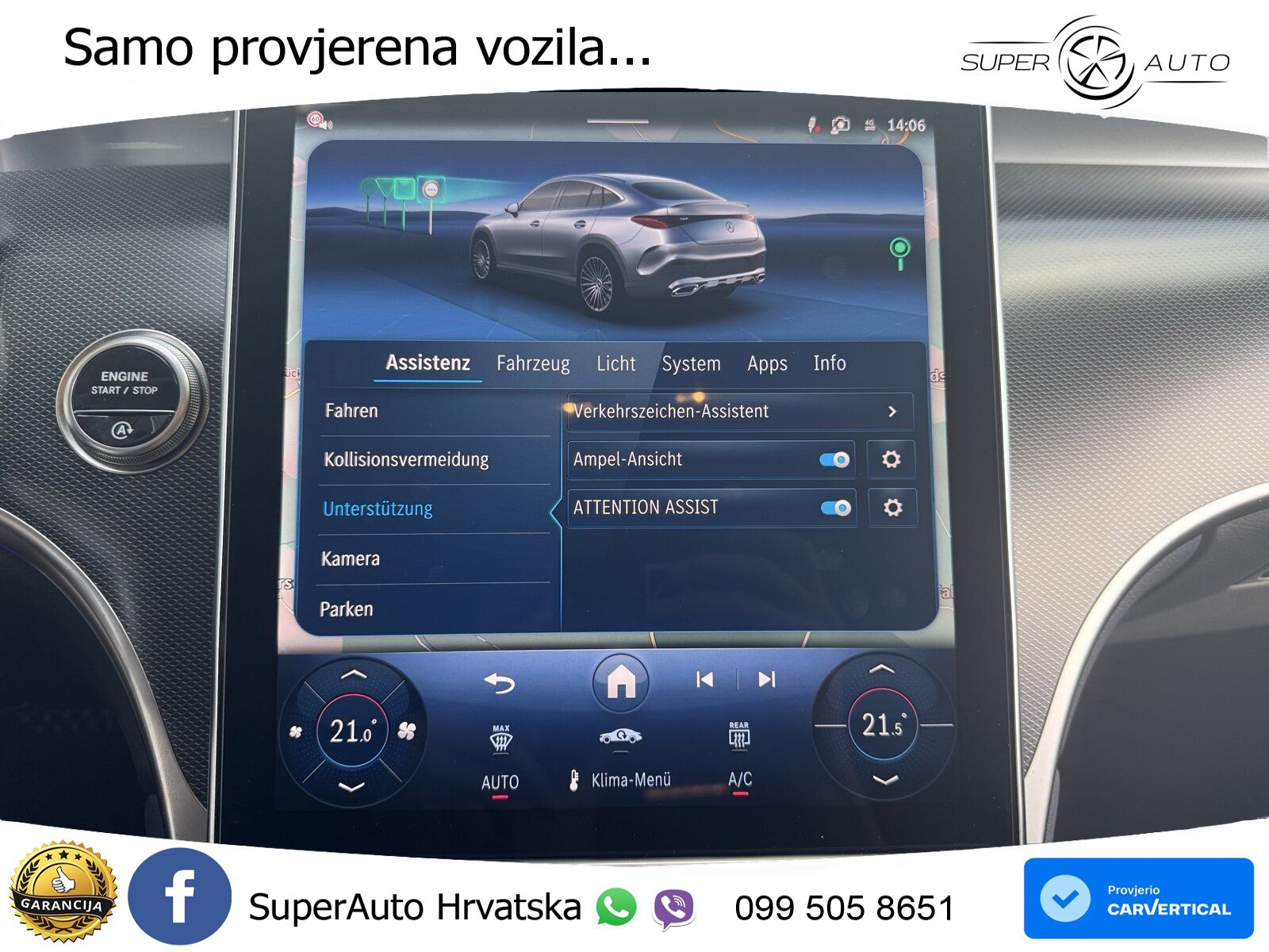 Mercedes GLC Coupe 200 (204 KS) 4MATIC 9G-TRONIC AMG LED+GR SJED+ACC